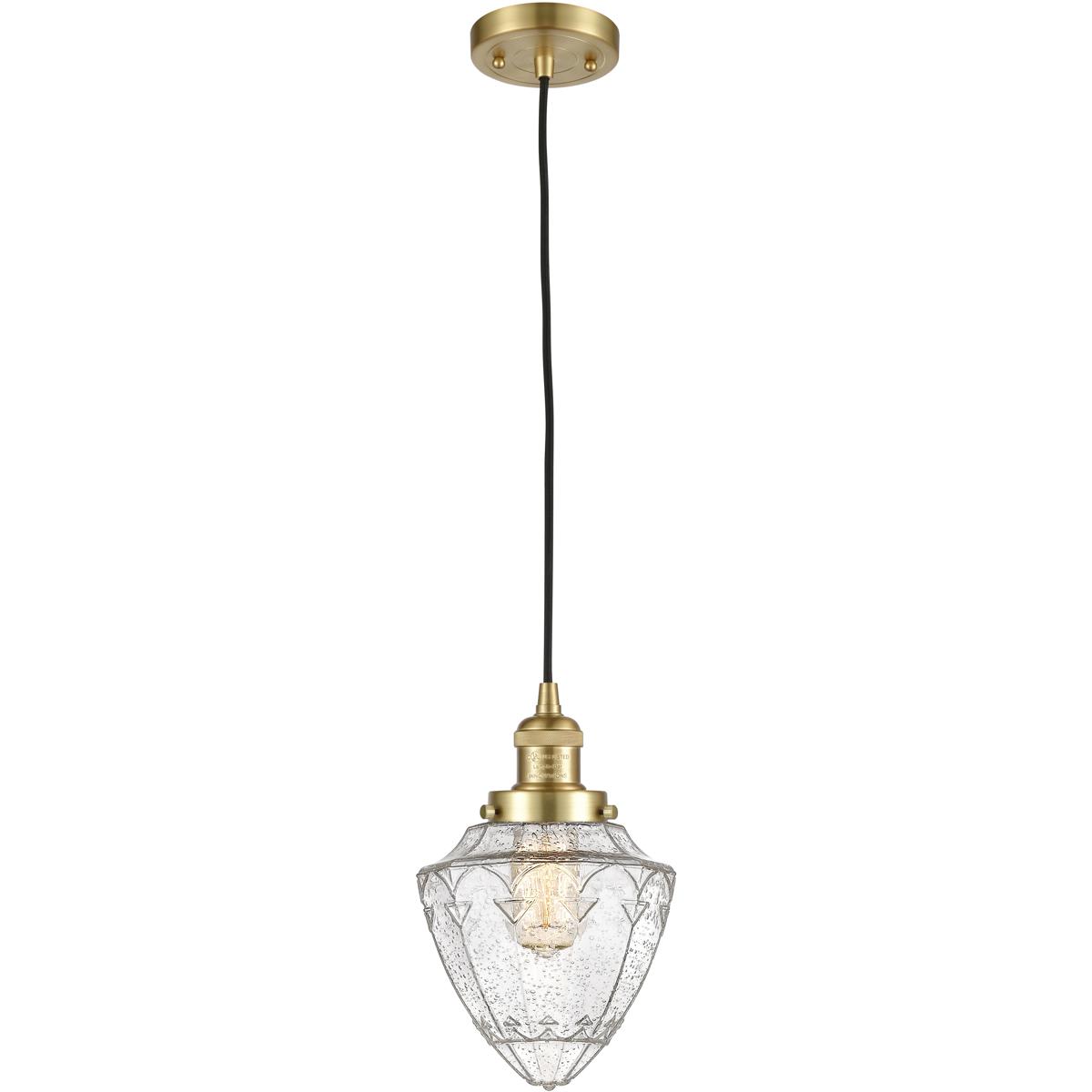 Innovations Lighting 2411531 201C-SG-G664-7-LED Franklin Restoration Bullet Mini Pendant