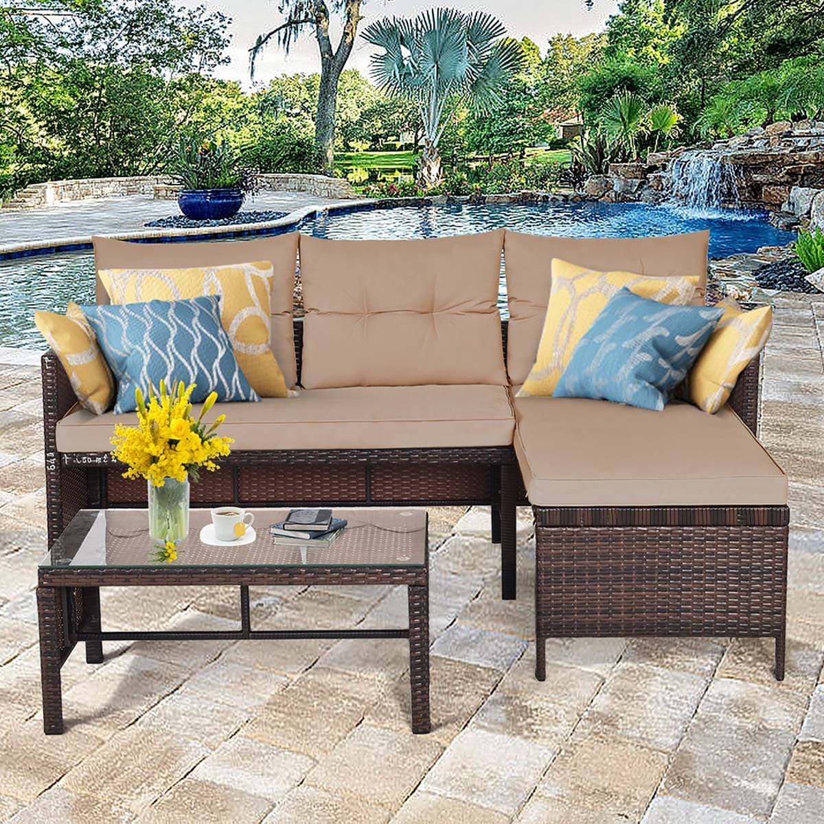 Costway HW63870 Patio-Conversation-Sets - View #7
