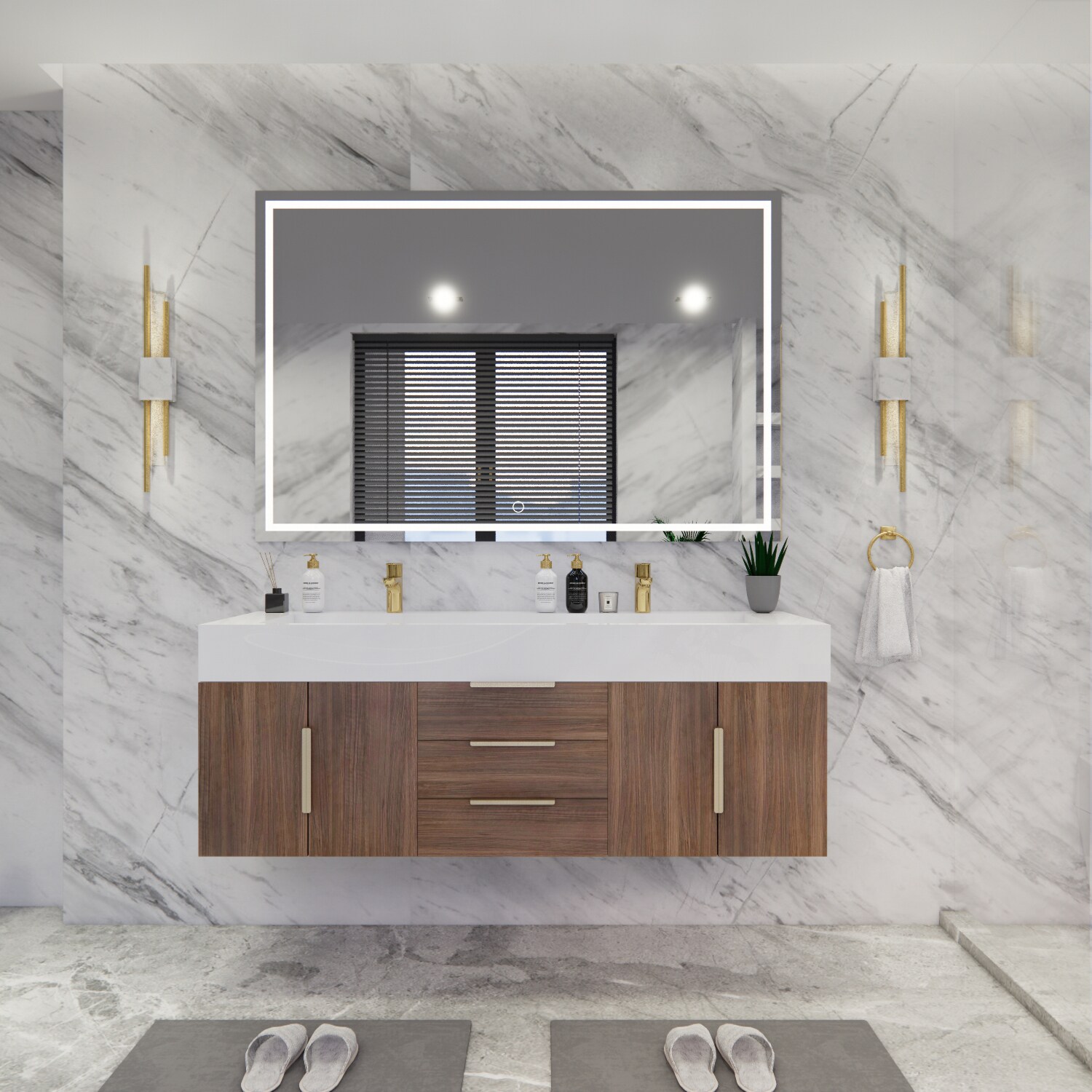 BV Better Vanity BT001-60DRW Bath-Vanity-Combo - View #3