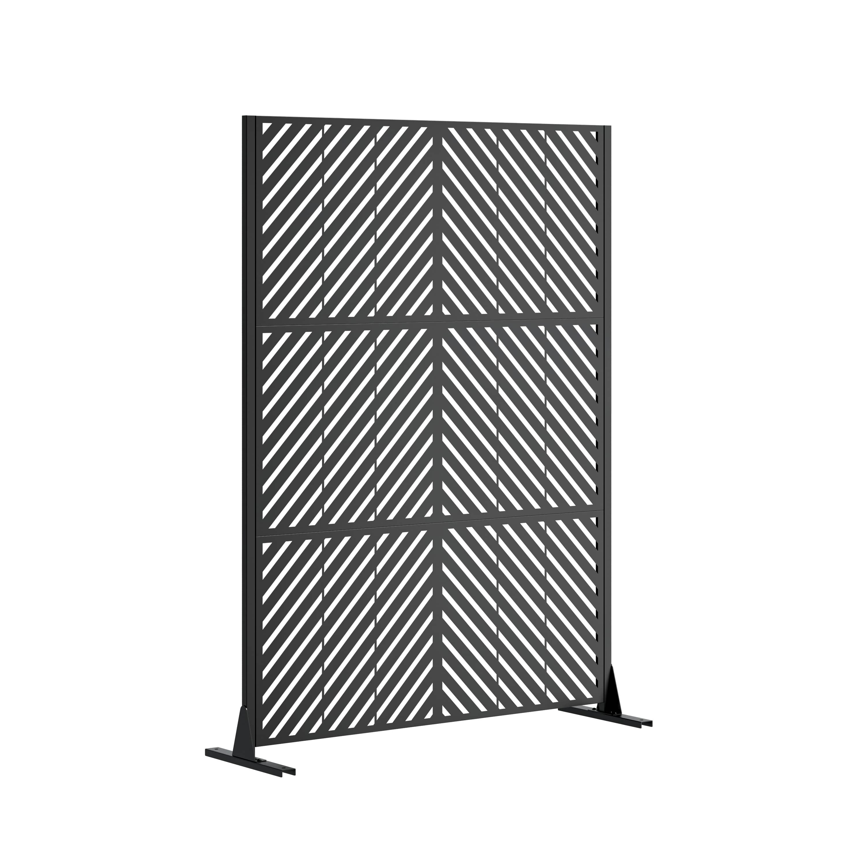 Rbied - Room Divider 88in x 67.5in 4-Panel Folding Privacy Screens Fabric Partition for Office Be...