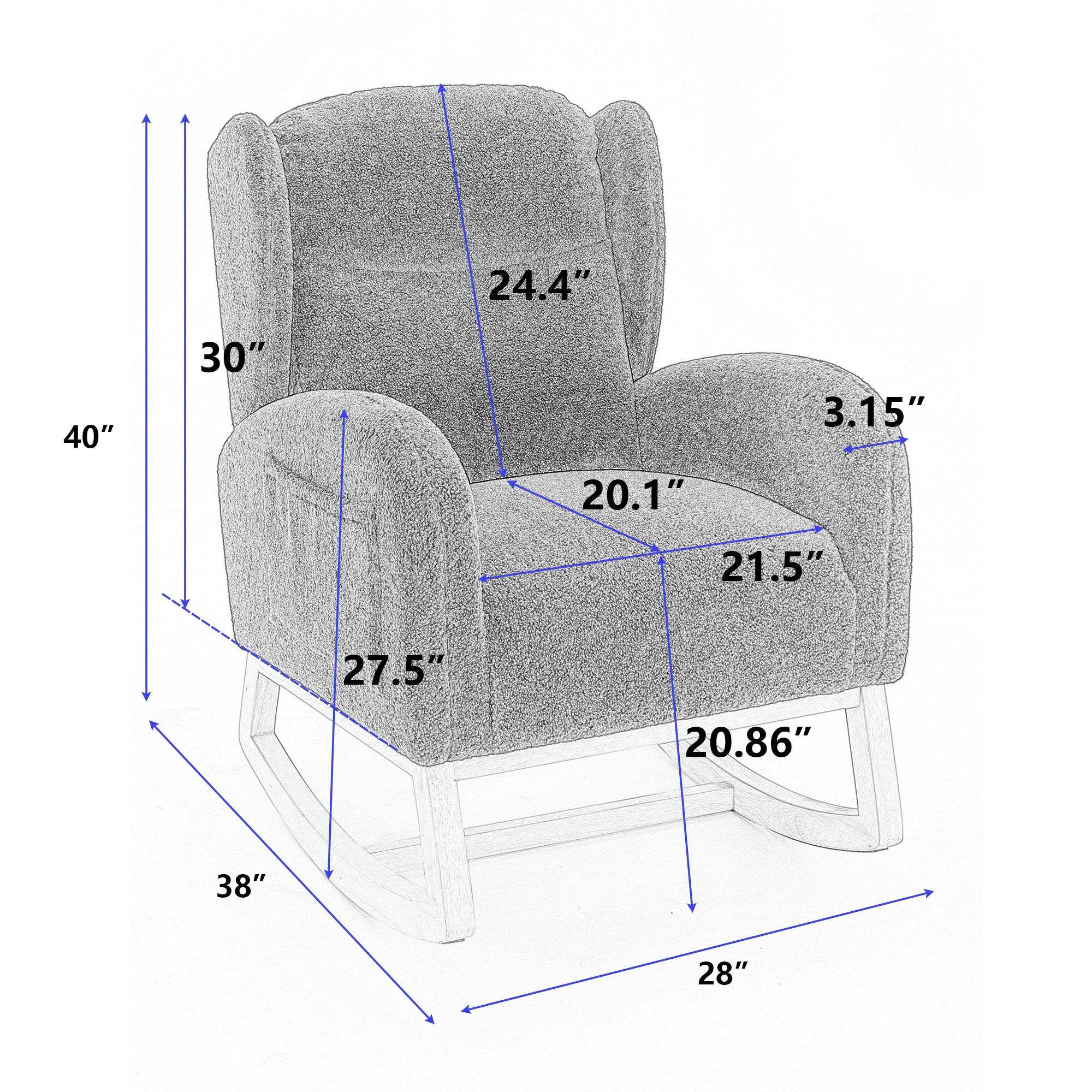 Poly furniture S1-CHAIR-6 chairs - View #3