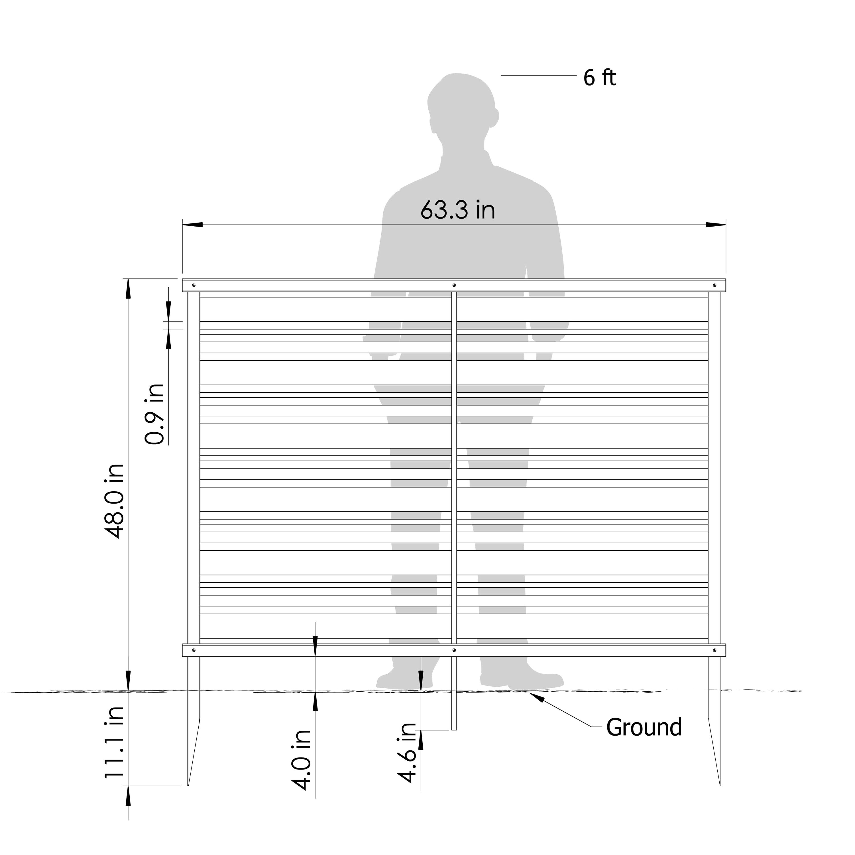 Enclo Privacy Screens EC18014 Outdoor-Privacy-Screen - View #3