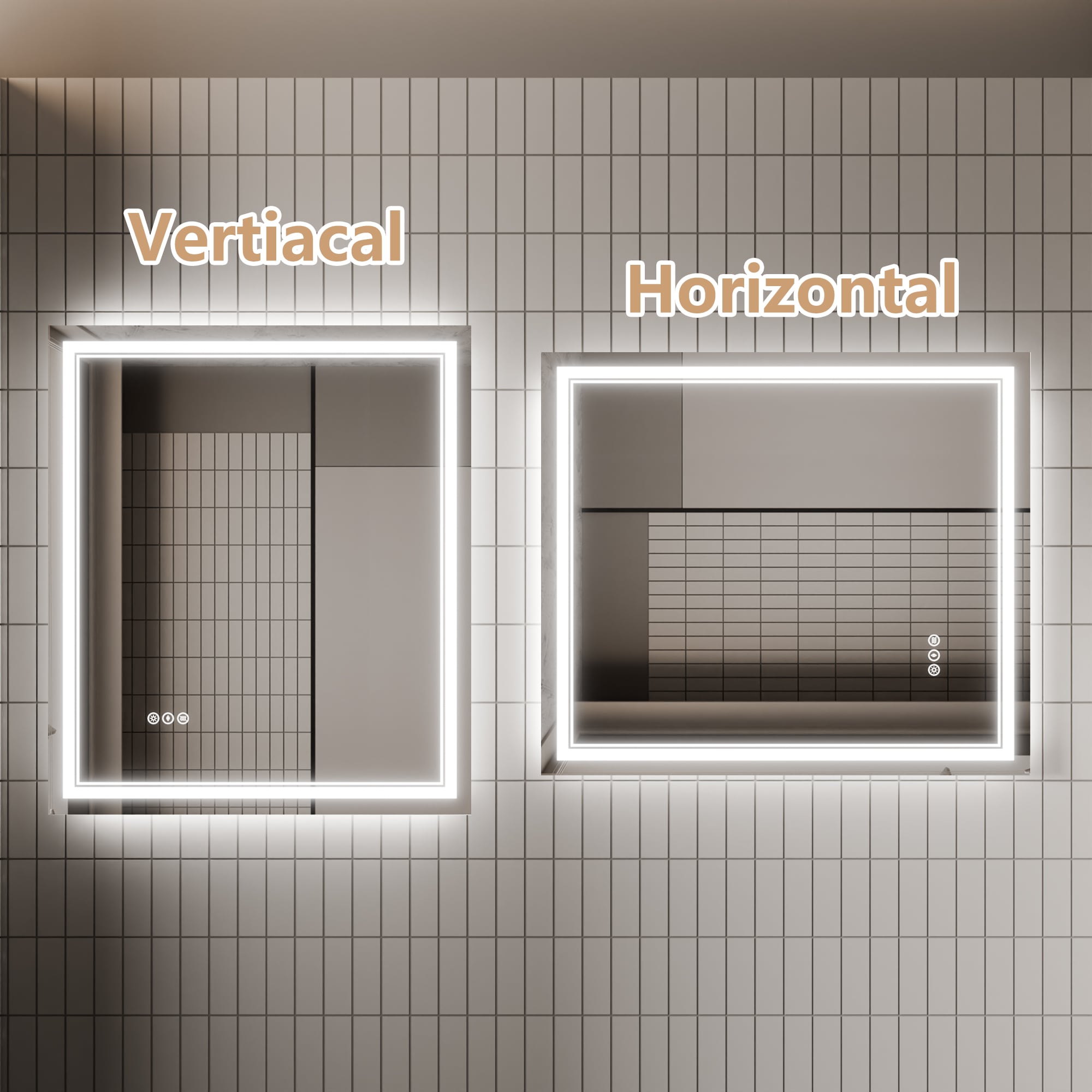 AAZJ JKF-MU04-3636SF1 Framed-Bath-Mirrors - View #6