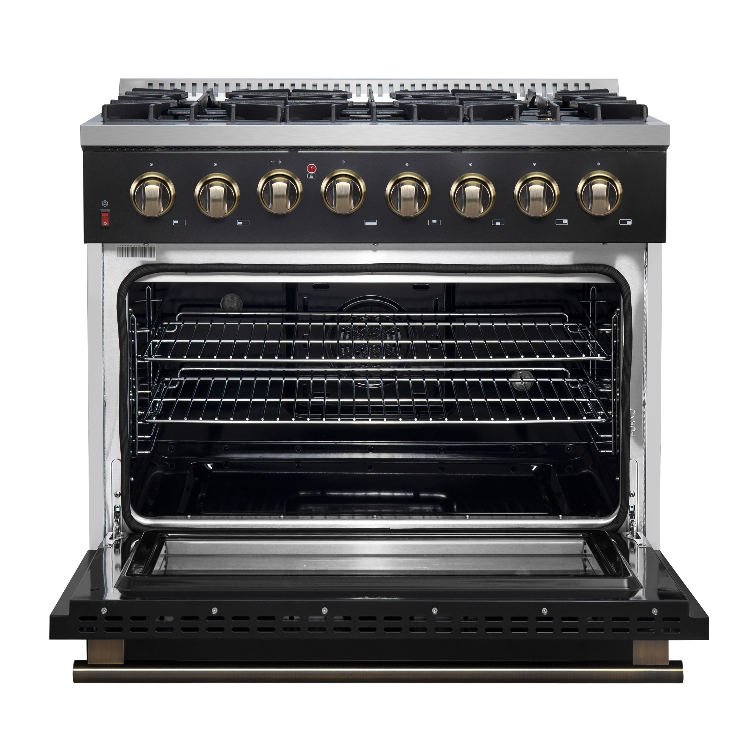 FORNO FFSGS6156-36BLK Dual-Fuel-Ranges - View #4