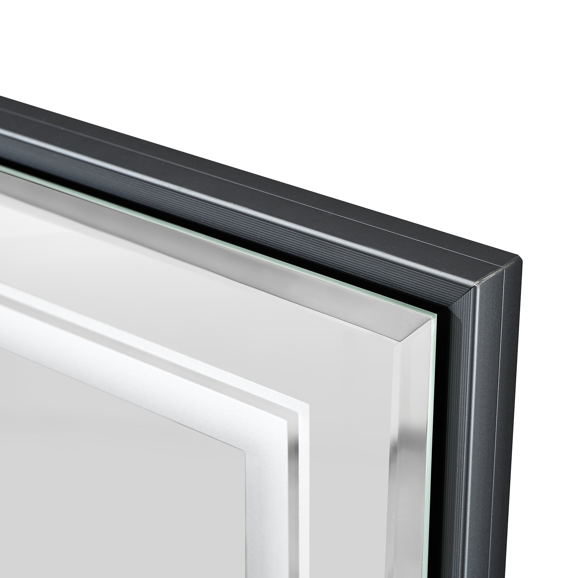 SINOFURN SYD530022BK Framed-Bath-Mirrors - View #7