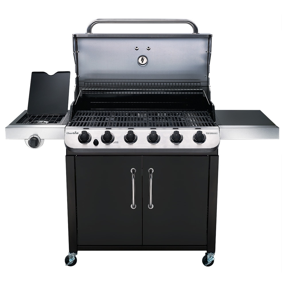 Char Broil Performance Series Black and Stainless Steel 6 Burner