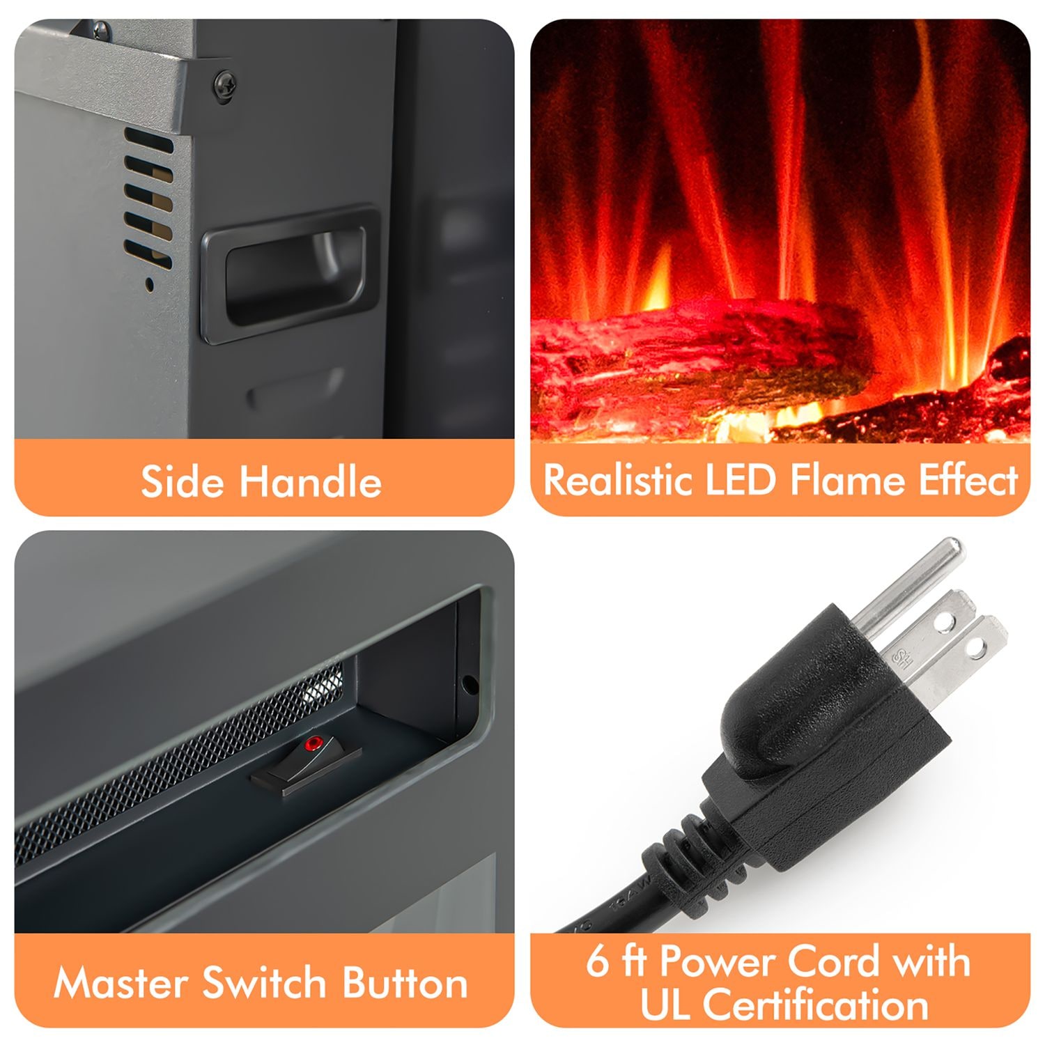 Costway CSHY000098 Electric-Fireplaces - View #10
