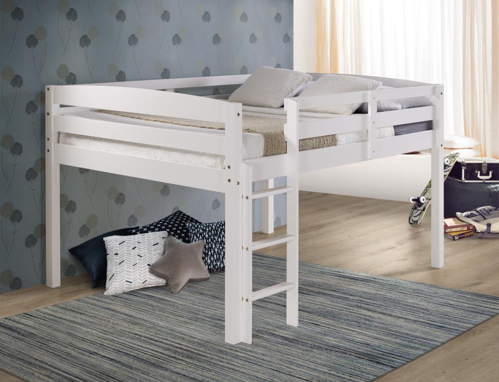 Full Loft Bunk Bed In The Beds, Full On Bunk Beds White