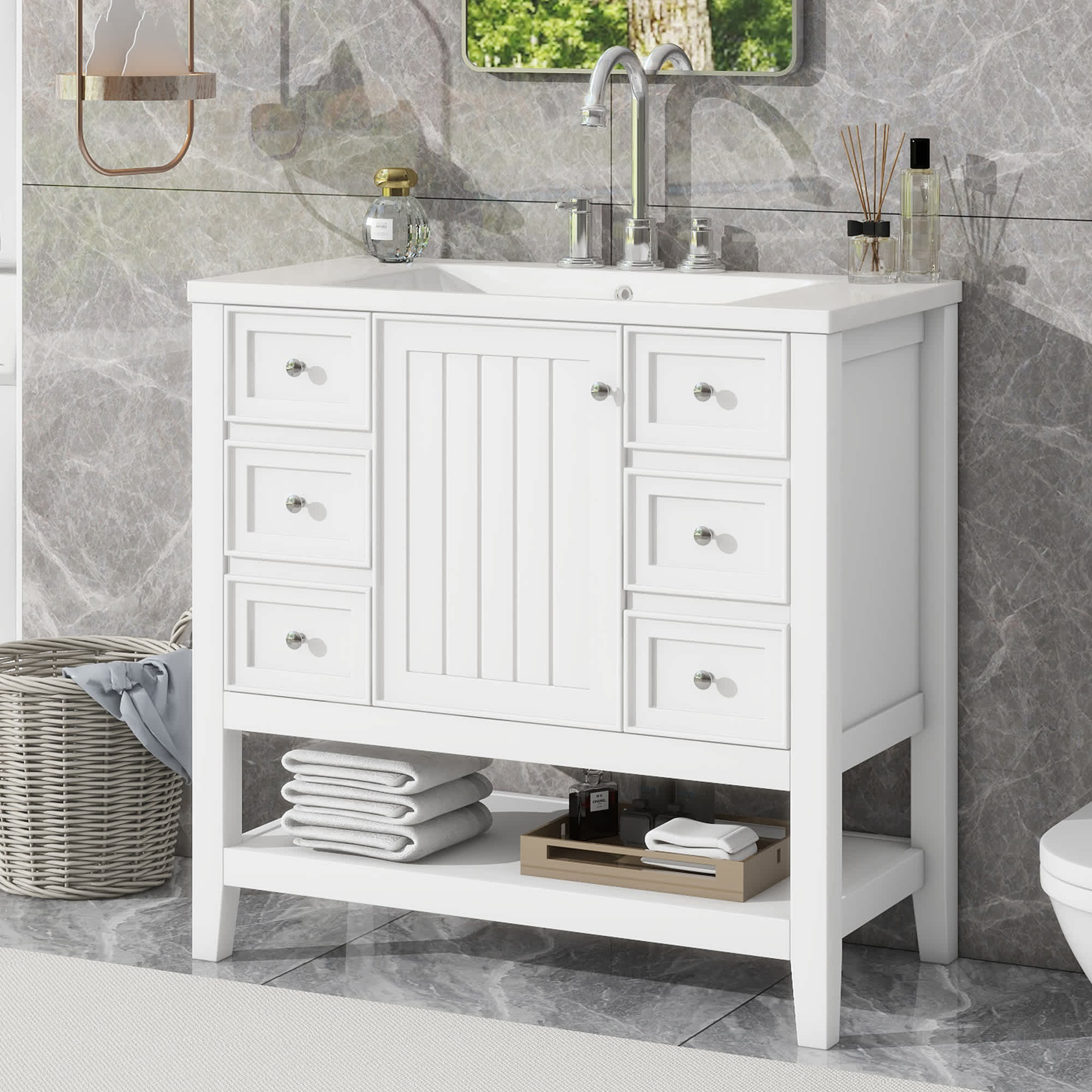 Vynxaria LEXY1228-DJYS-SZT043 Bath-Vanity-Combo - View #2