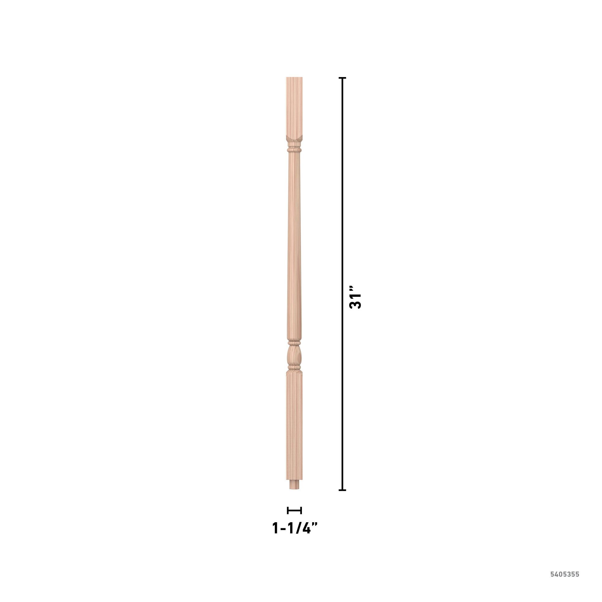 L.J. Smith Stair Systems S-5141-B 31 Interior-Stairpart-Balusters - View #4