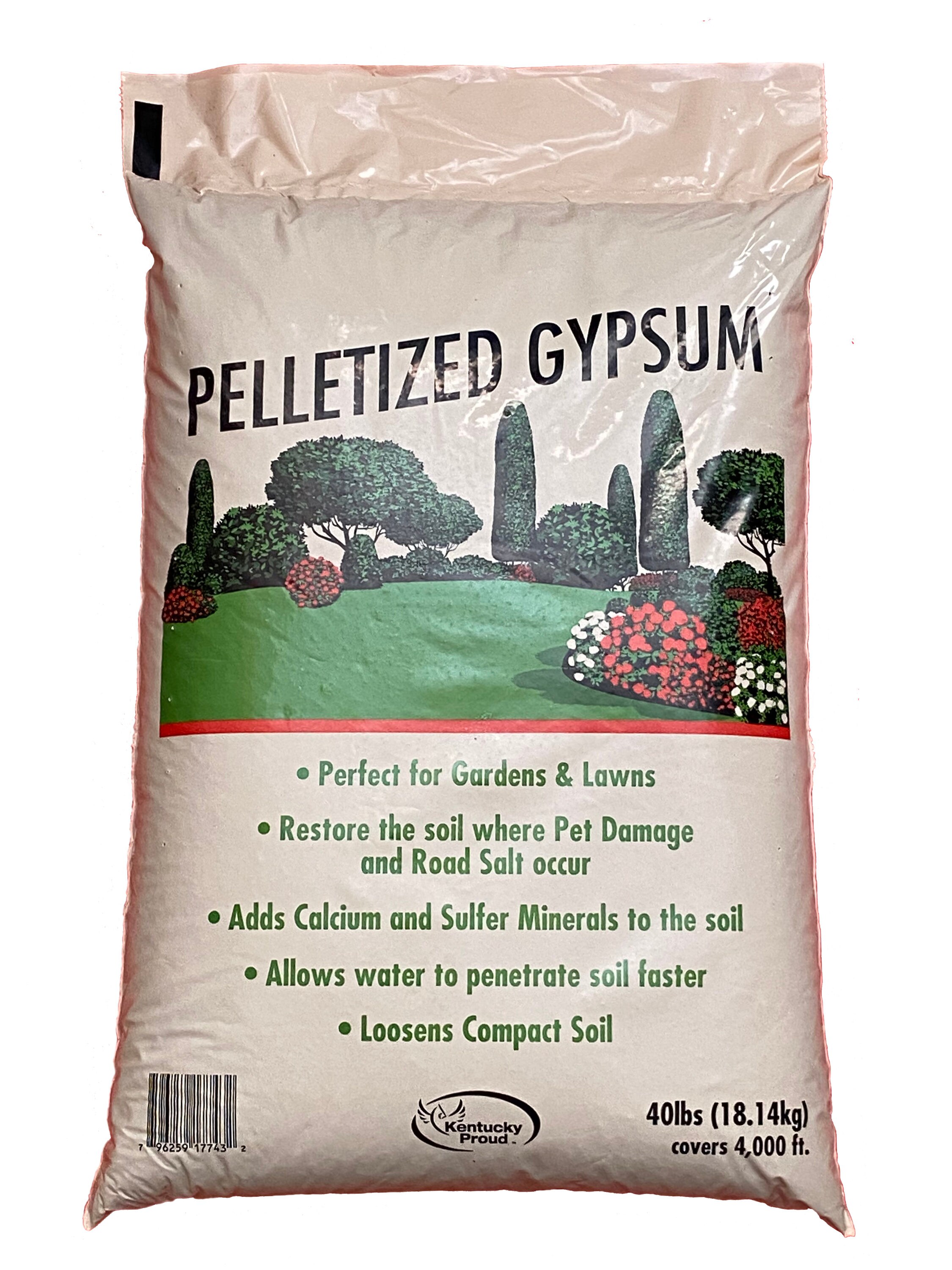 Kentucky Green KFRGYPSUM40  40 lbs Gypsum
