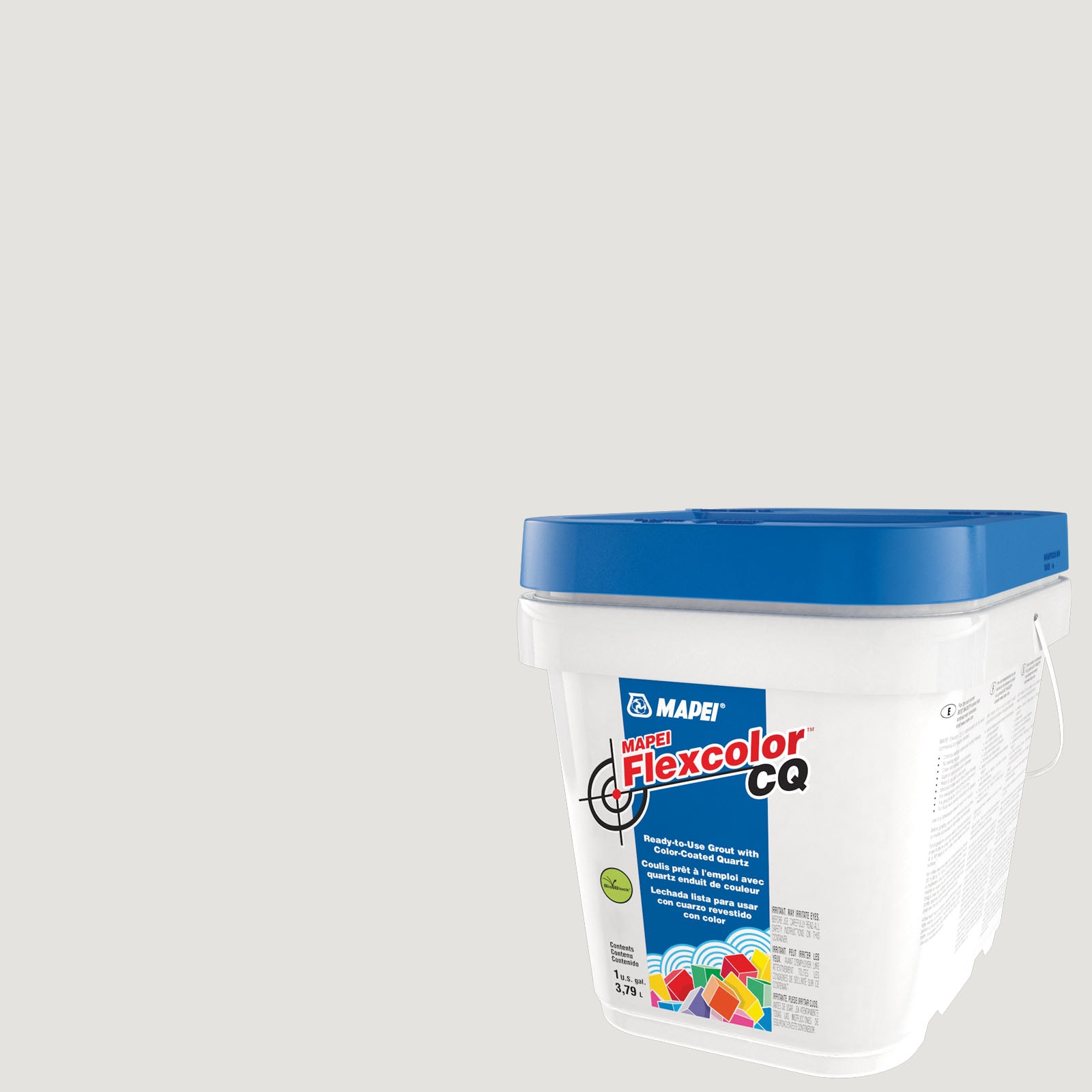 Flexcolor CQ Moonbeam #5221 Acrylic Premix Sanded Grout (1-Gallon) in Off-White | - MAPEI 4KA522104