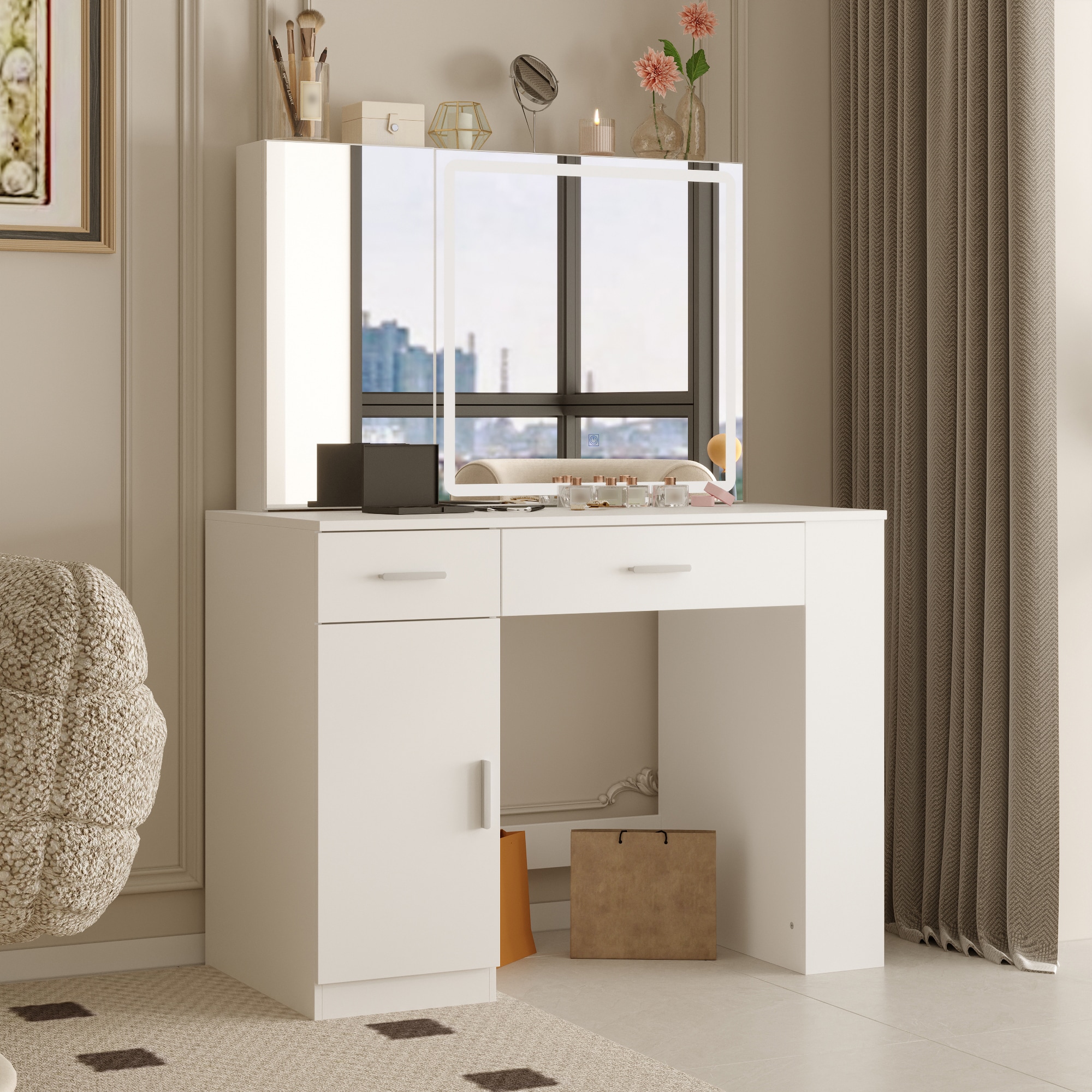 FUFU&GAGA LJY-KF210141-01 Bedroom-Vanities - View #4