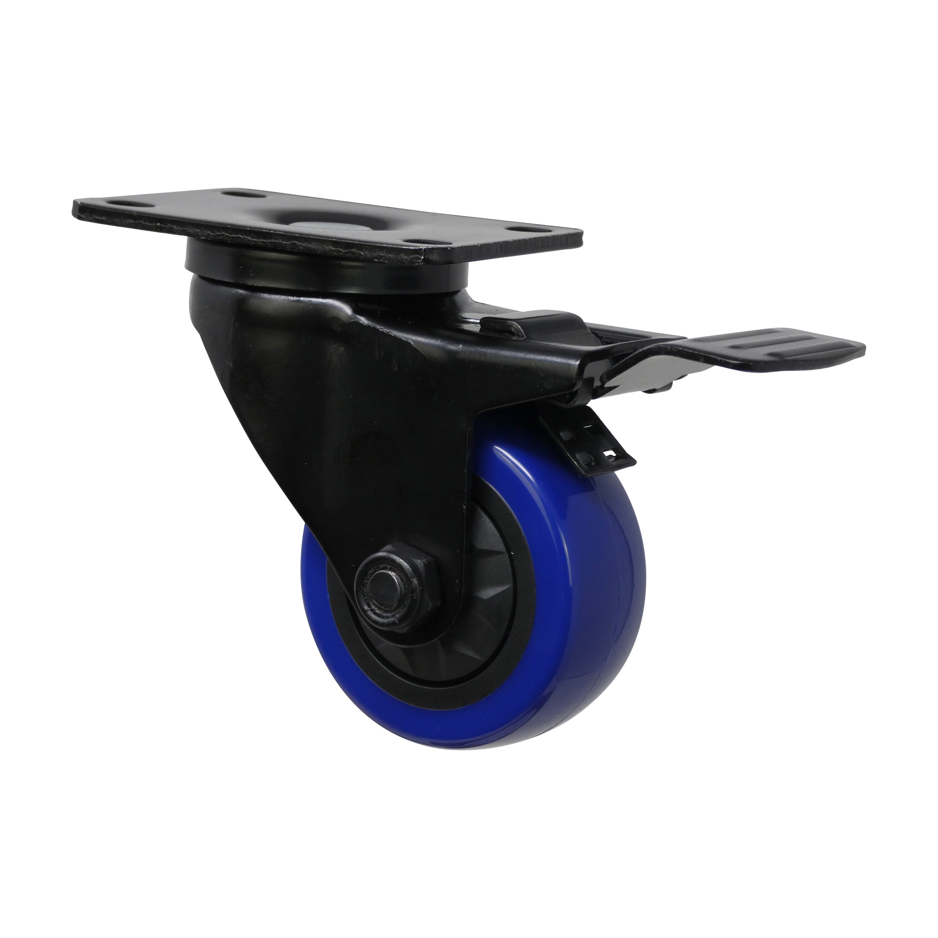 Shepherd Hardware 3661LW 3-in TPR/Thermoplastic rubber Swivel Caster