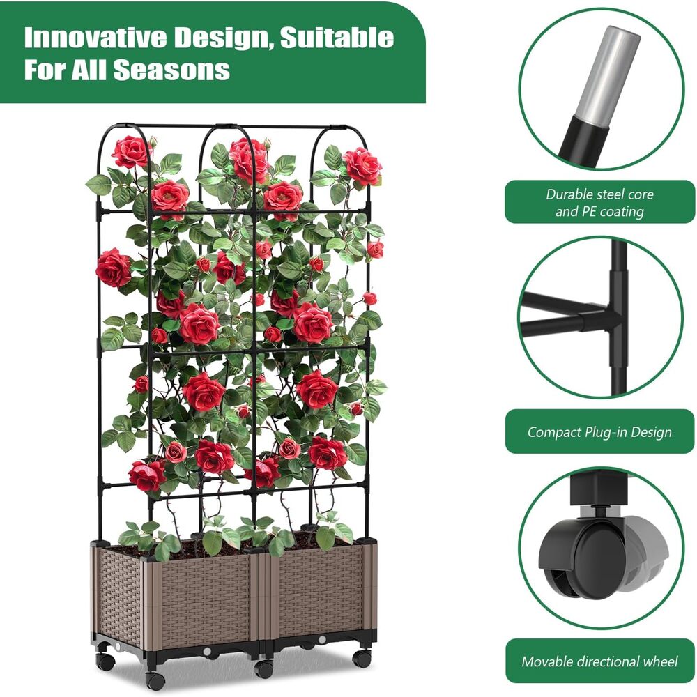 Esazn SRY-16T-GREEN Raised-Garden-Beds - View #6