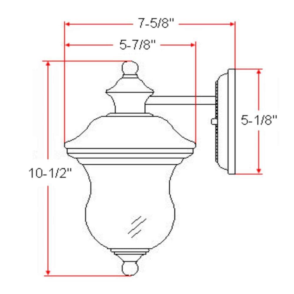 Design House 502906 Outdoor-Wall-Lighting - View #3
