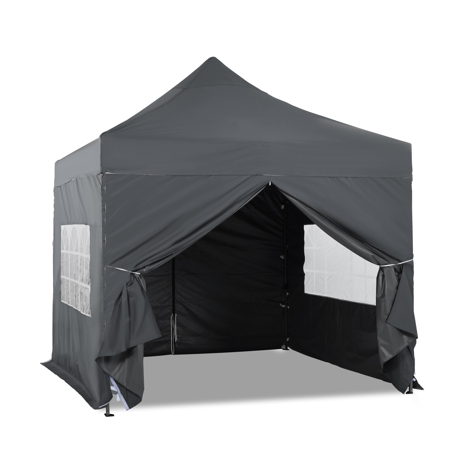 Aoodor A263-PDYDY 9.5-Feet x 9.5-Feet Rectangle Gray Pop-up canopy