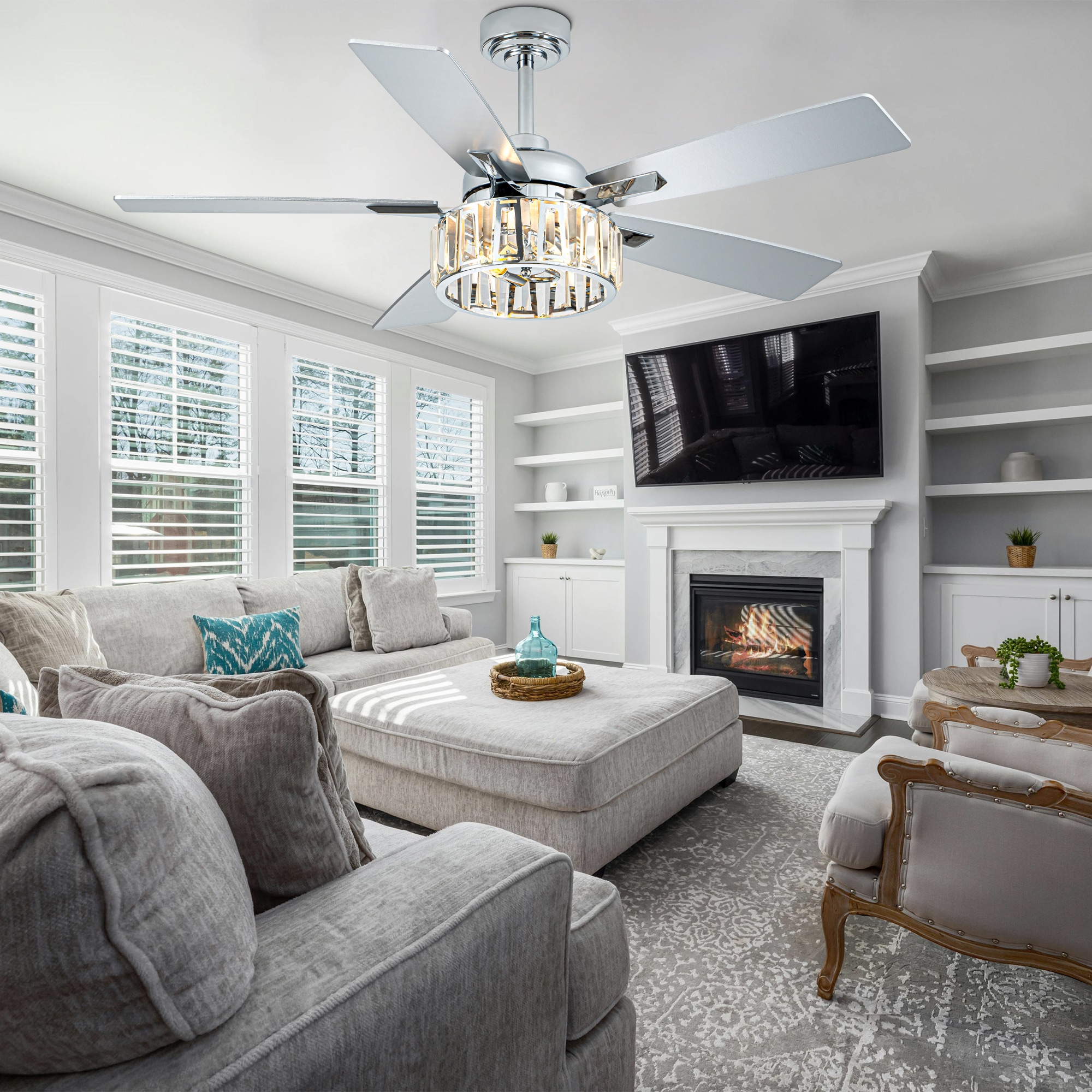 Oaks Decor DC5226OKELMD Ceiling-Fans - View #4