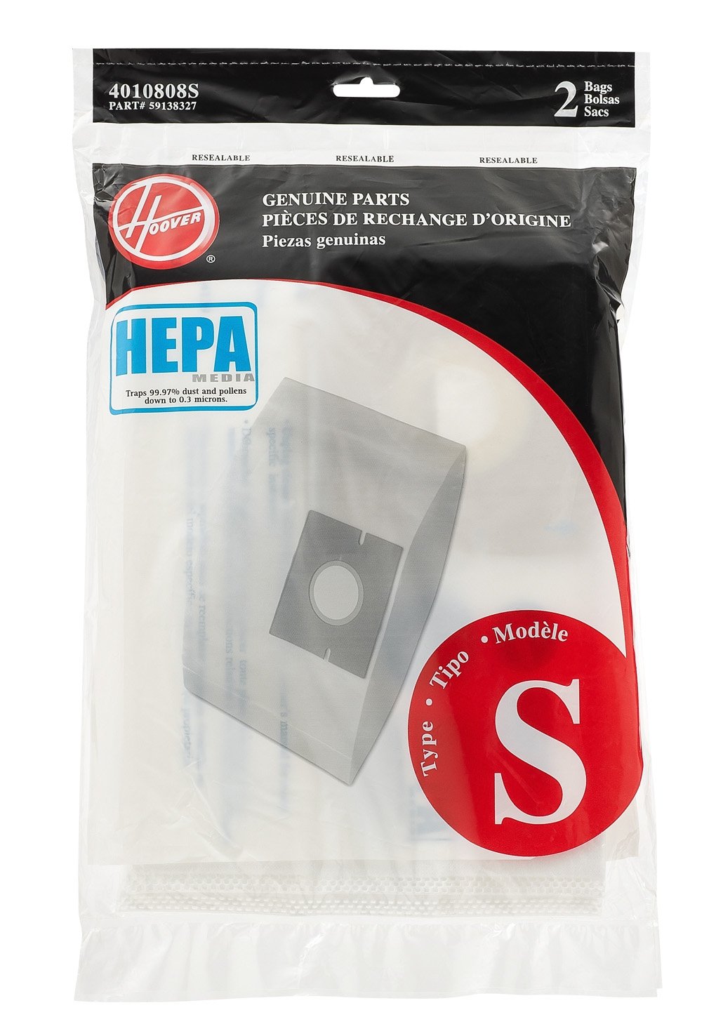 Hoover 4010808SX3 Vacuum-Bags - View #2
