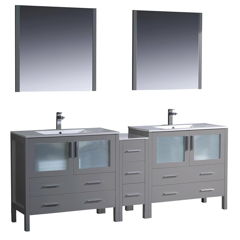Fresca FVN62-361236GR-UNS Bath-Vanity-Combo - View #2