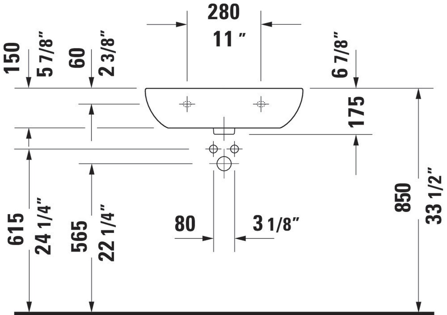 Duravit 23106000002 Bath-Sink - View #13