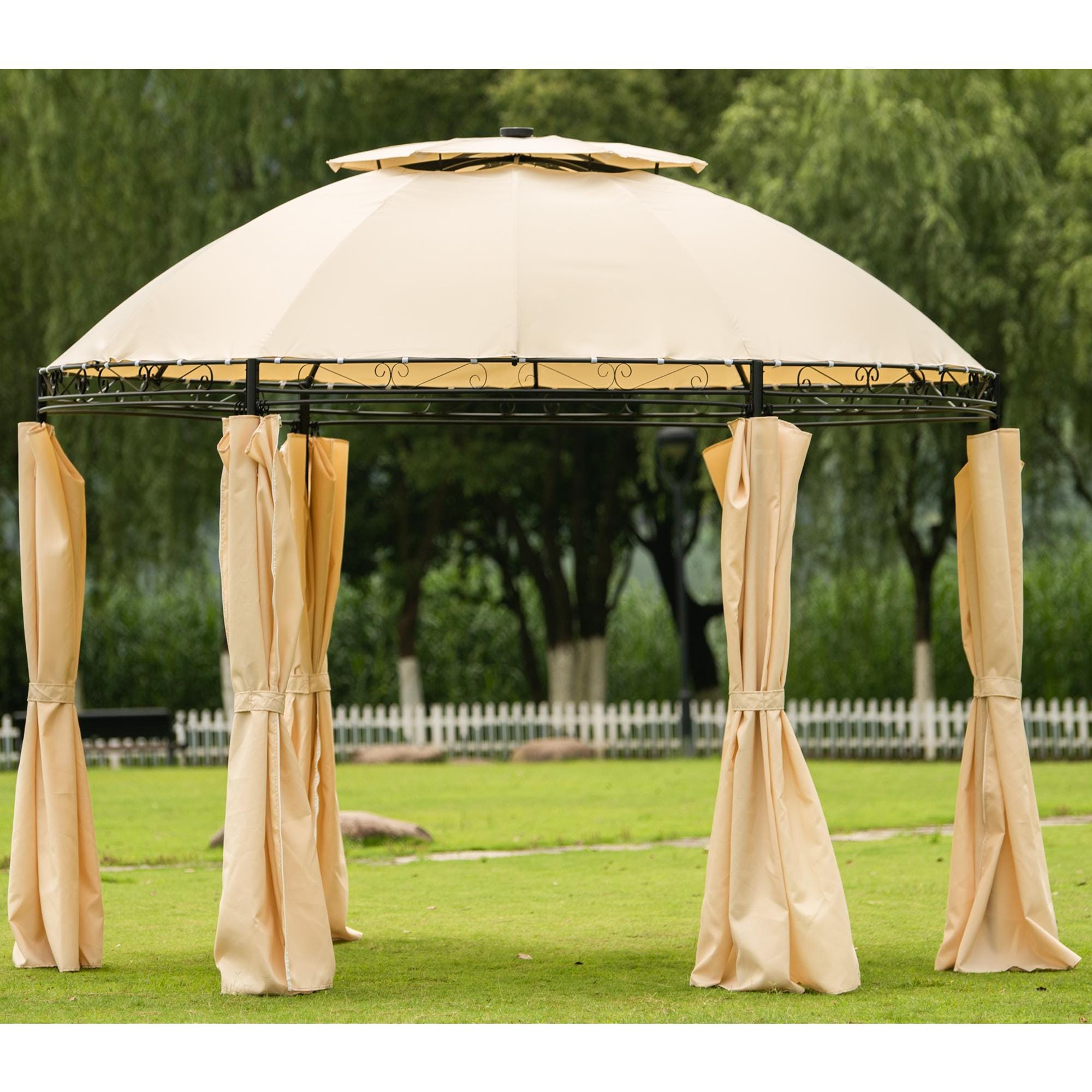 Bayfeve BFUS-732AA Wood-Resin-Gazebos - View #8