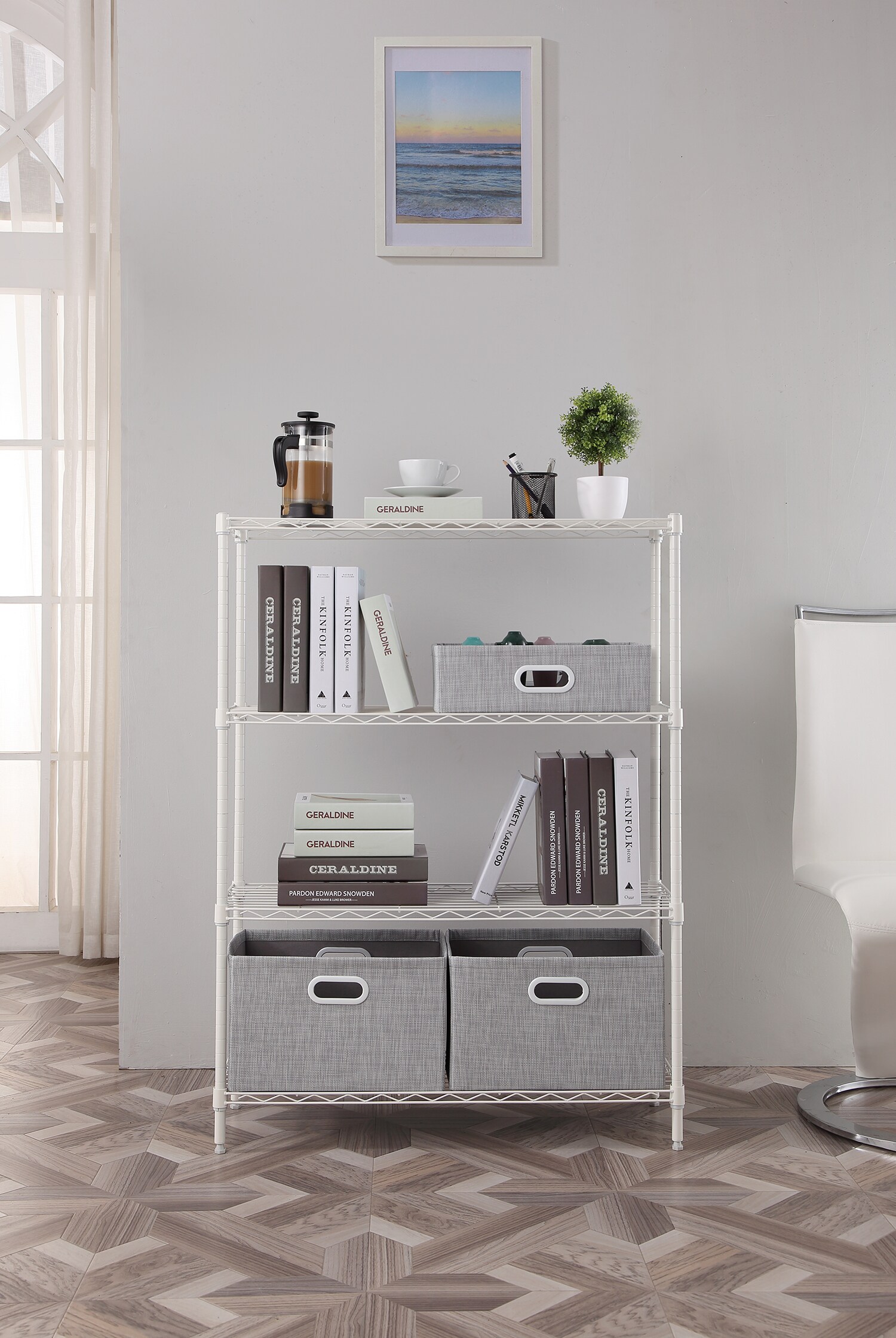 MZG E3575120OAWH401LB Free-Standing-Shelving - View #2