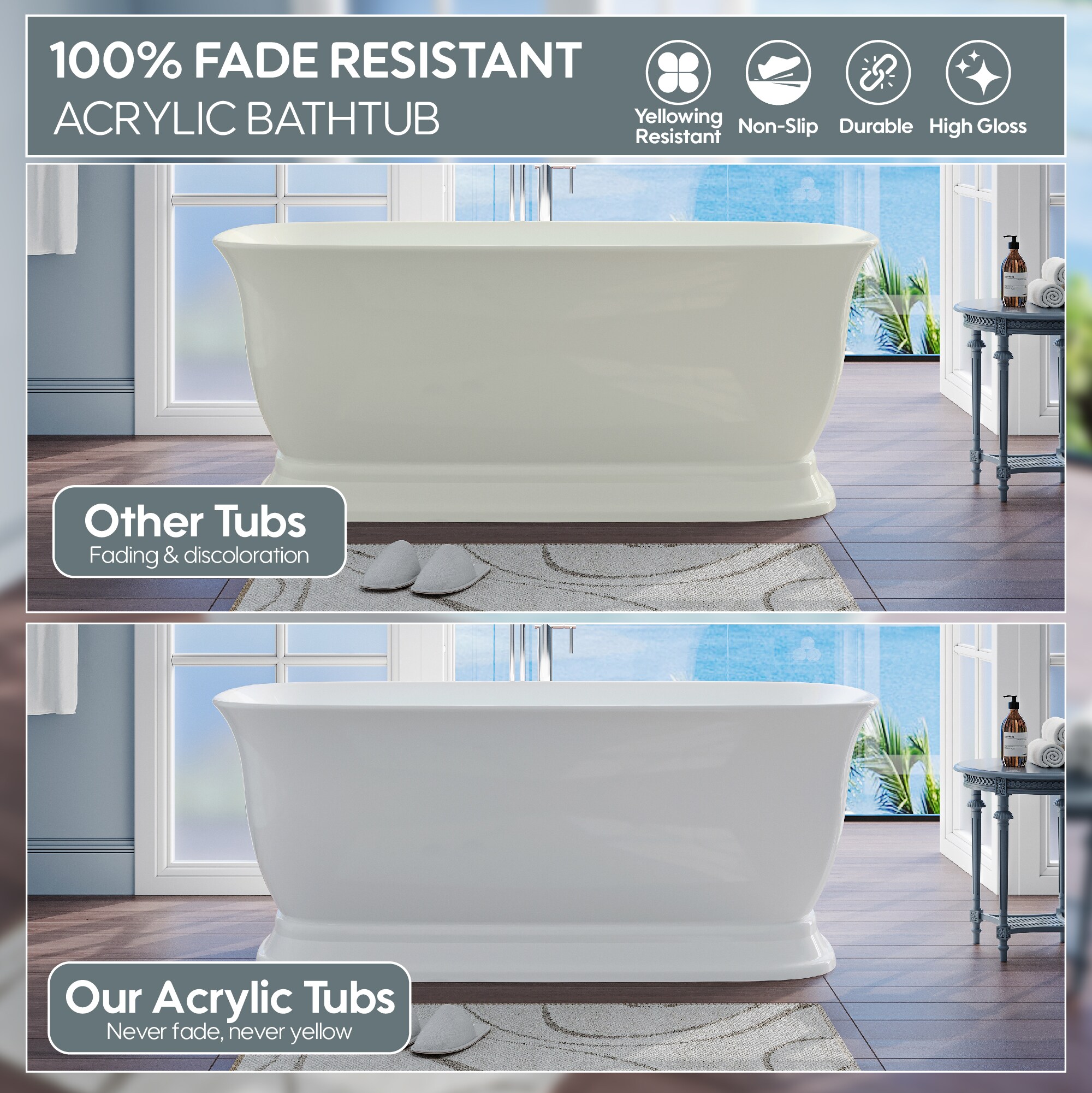 Forclover TUW-TI150 bathtubs - View #11