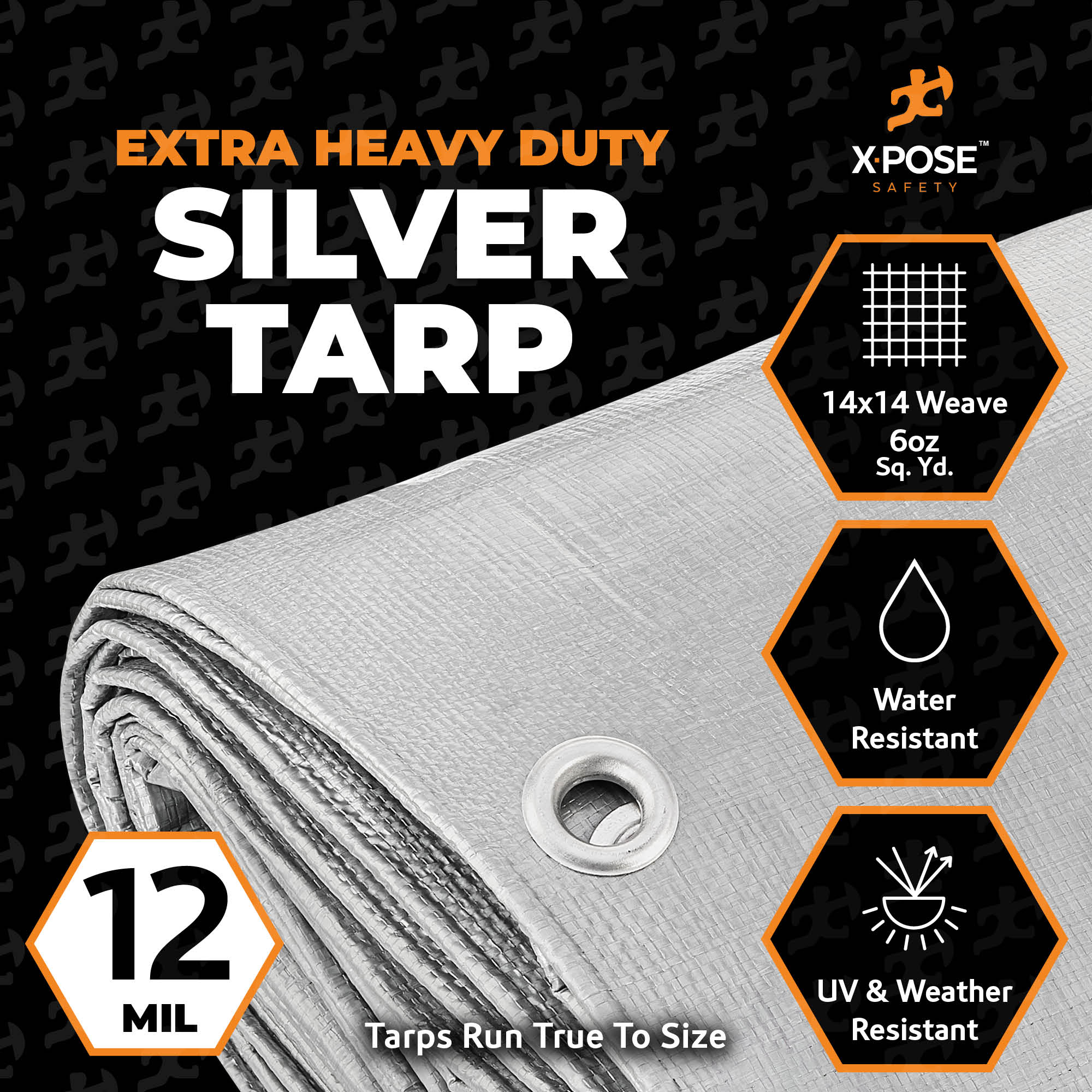 XPOSE SAFETY STHD-640-X tarps - View #2