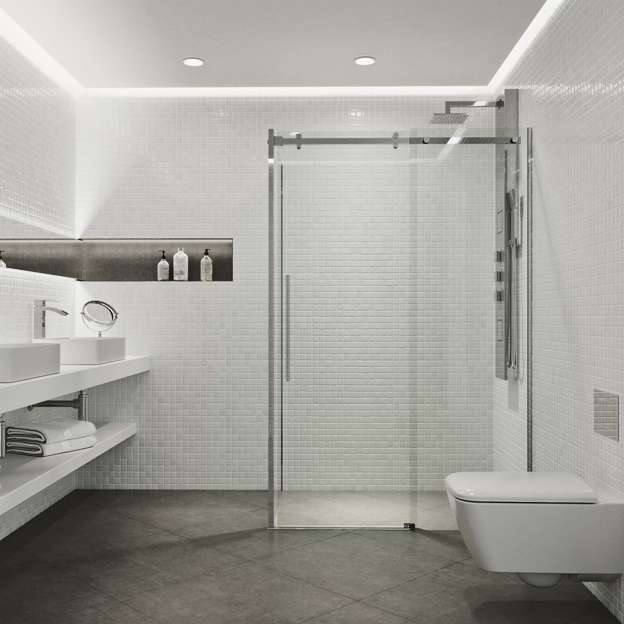 VIGO VG6052CHCL3248 Alcove-Shower-Kit - View #2