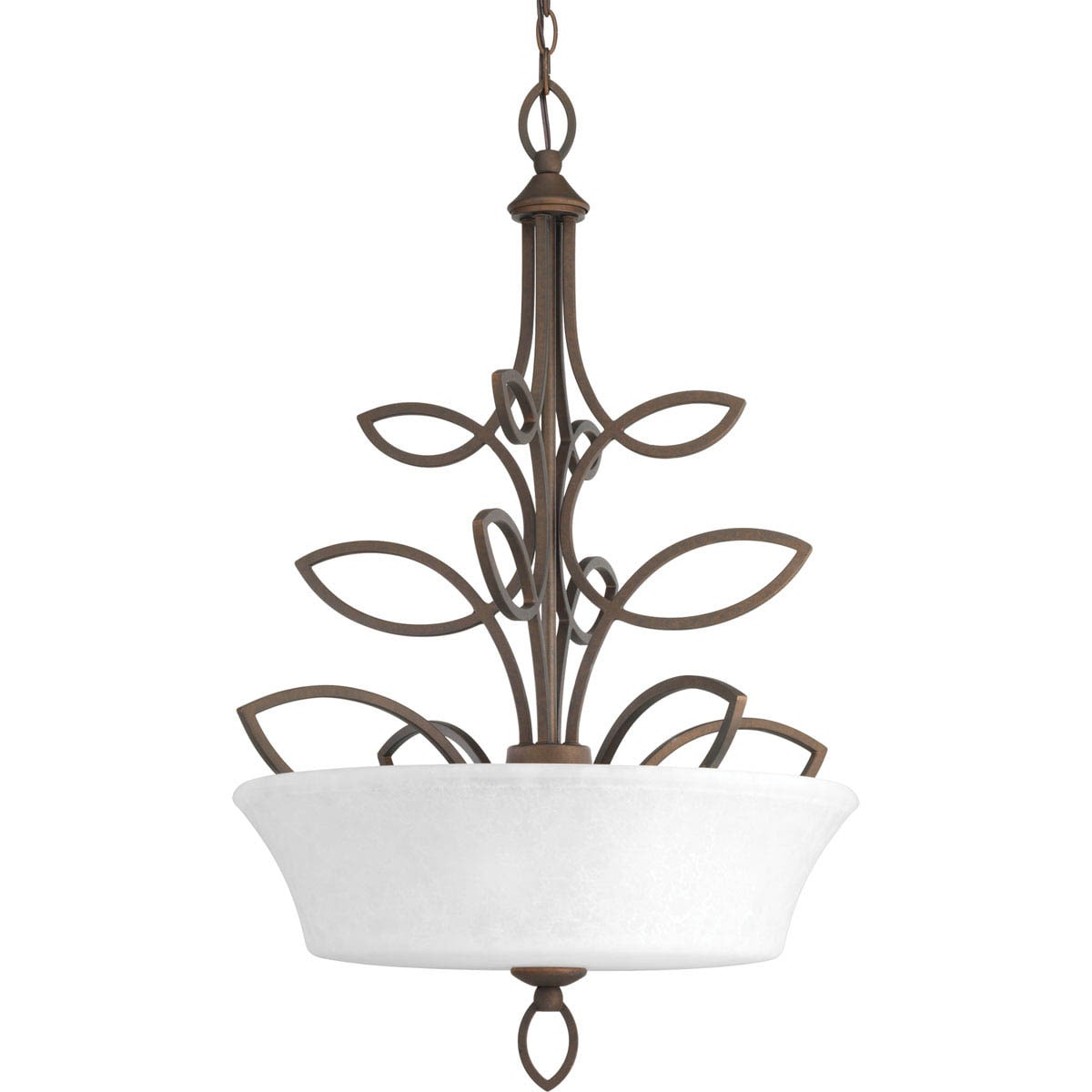 Progress Lighting P3989-102 Monogram Roasted Java Traditional Chandelier