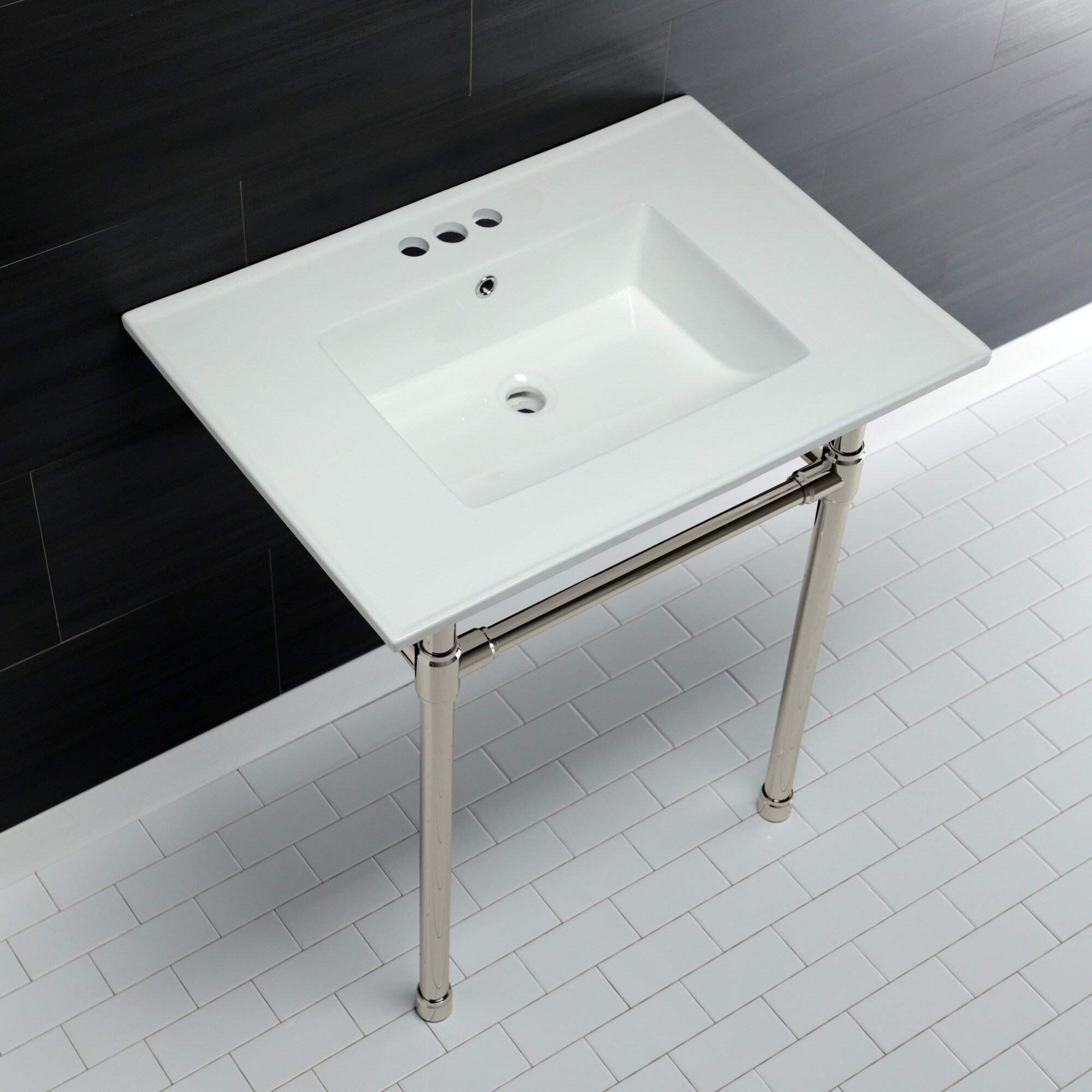 Kingston Brass WLKVPB31227W46 Bath-Sink - View #6