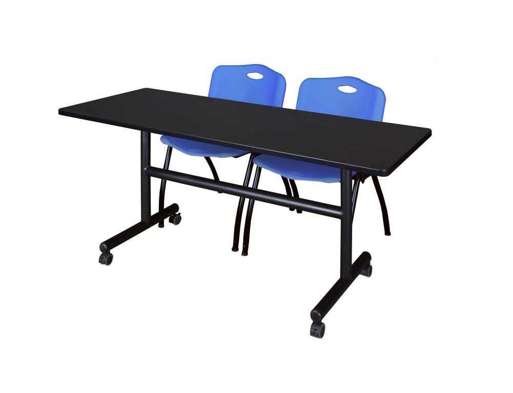 Regency MKFT6030MW47BE Training Brown 4-Person Training Table (60-in W x 29-in H)