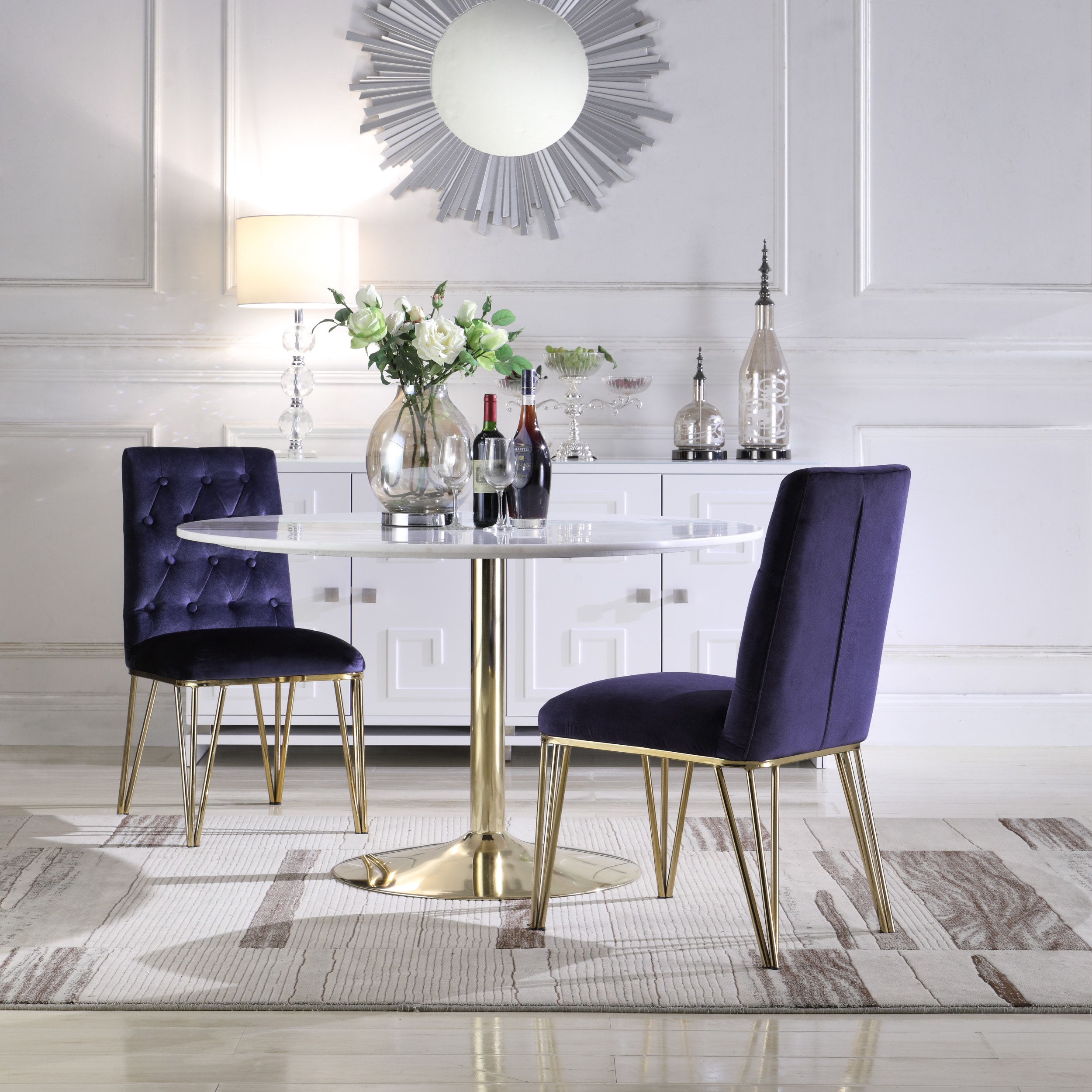 Chic Home Design FDC9121-LW Dining-Chairs - View #2