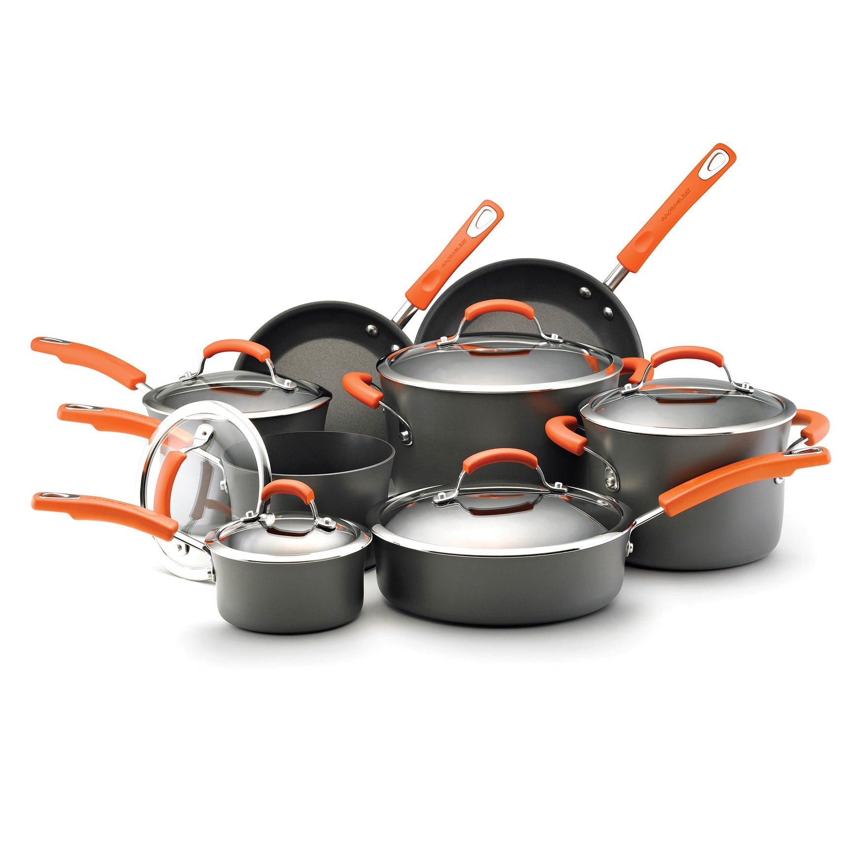 Rachael Ray 10 Pc ﻿Hard Anodized II Cookware Set in the