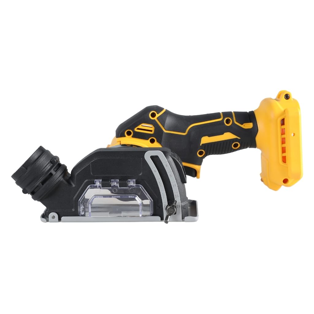 Mikiotto  Small Cordless Angle Grinder 20V Tool for Cutting Polishing and Sharpening with 3inch Side Disc durable home and garden