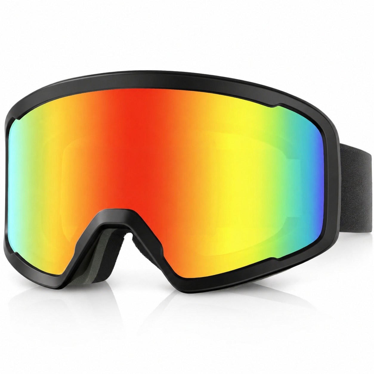 Adrinfly - Ski Snowboard Goggles for Men Women OTG Anti Fog UV Protection Lightweight Triple Foa...