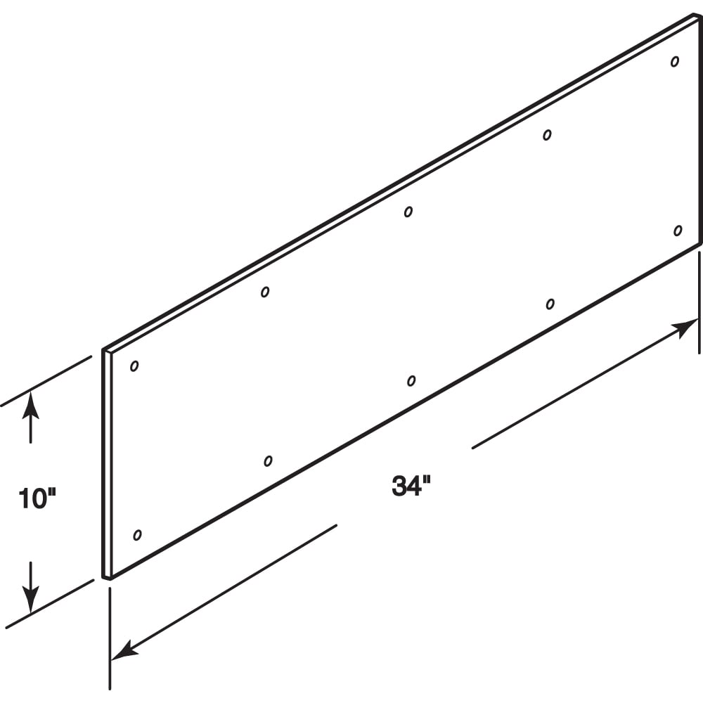 Prime-Line J 4620 Entry-Door-Kick-Plates - View #2