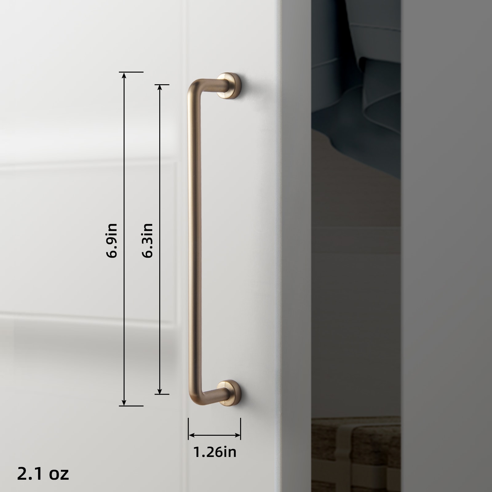 Miaokesen 1827UBR-160 Cabinet-Pulls - View #2