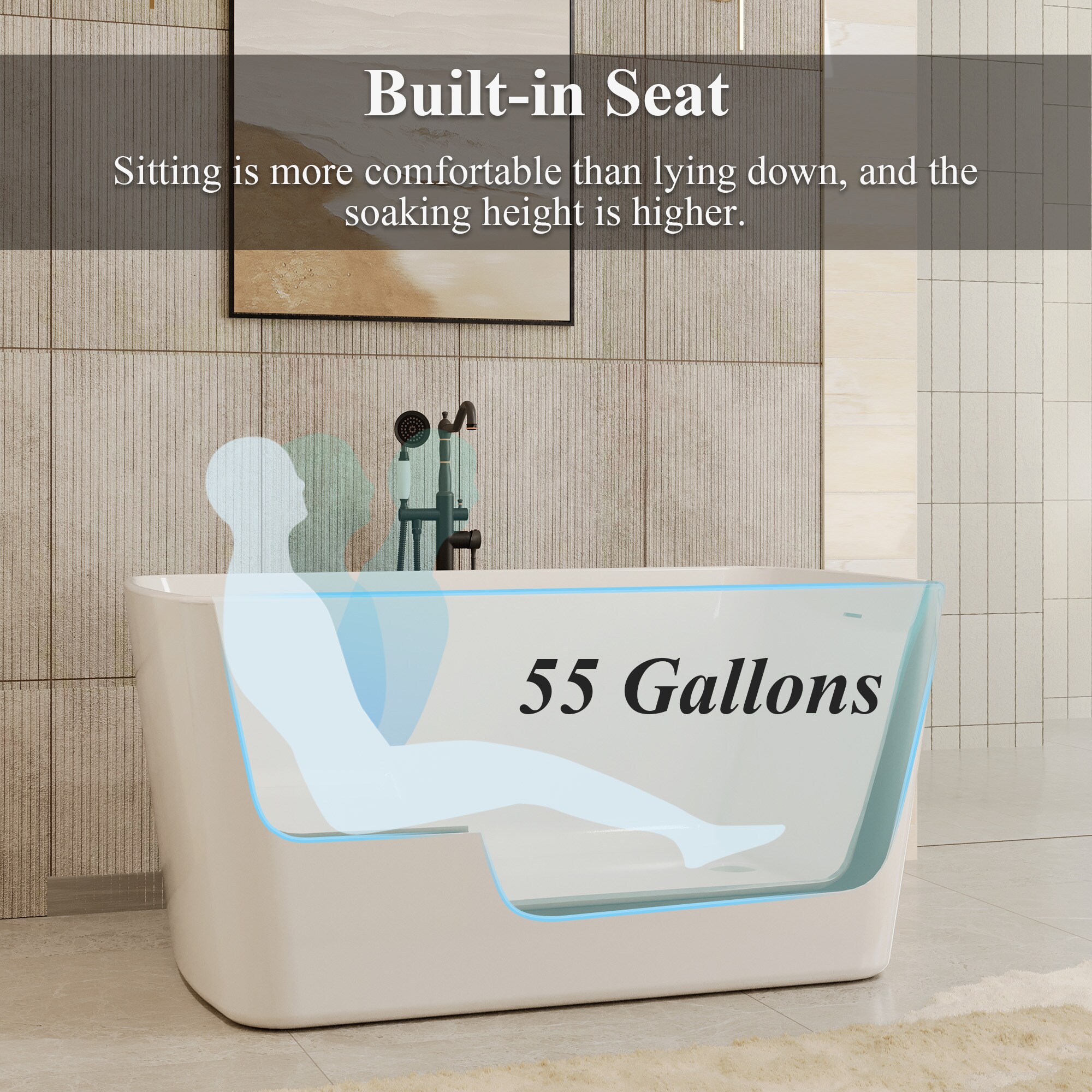 CASAINC CA-BT-79228 bathtubs - View #7