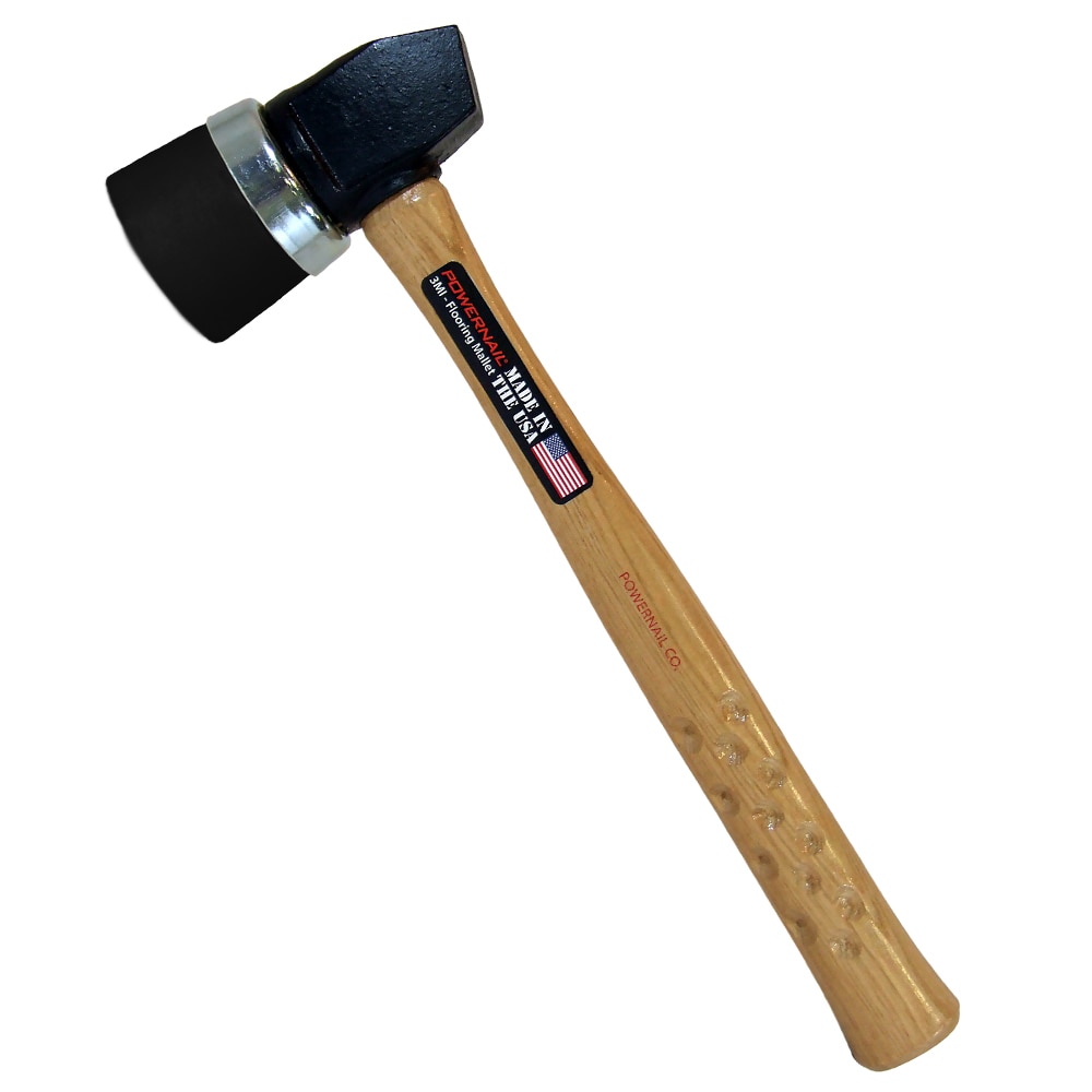 Powernail 06-3MIB 1.6 -lb Wood Handle Soft-faced Rubber mallet