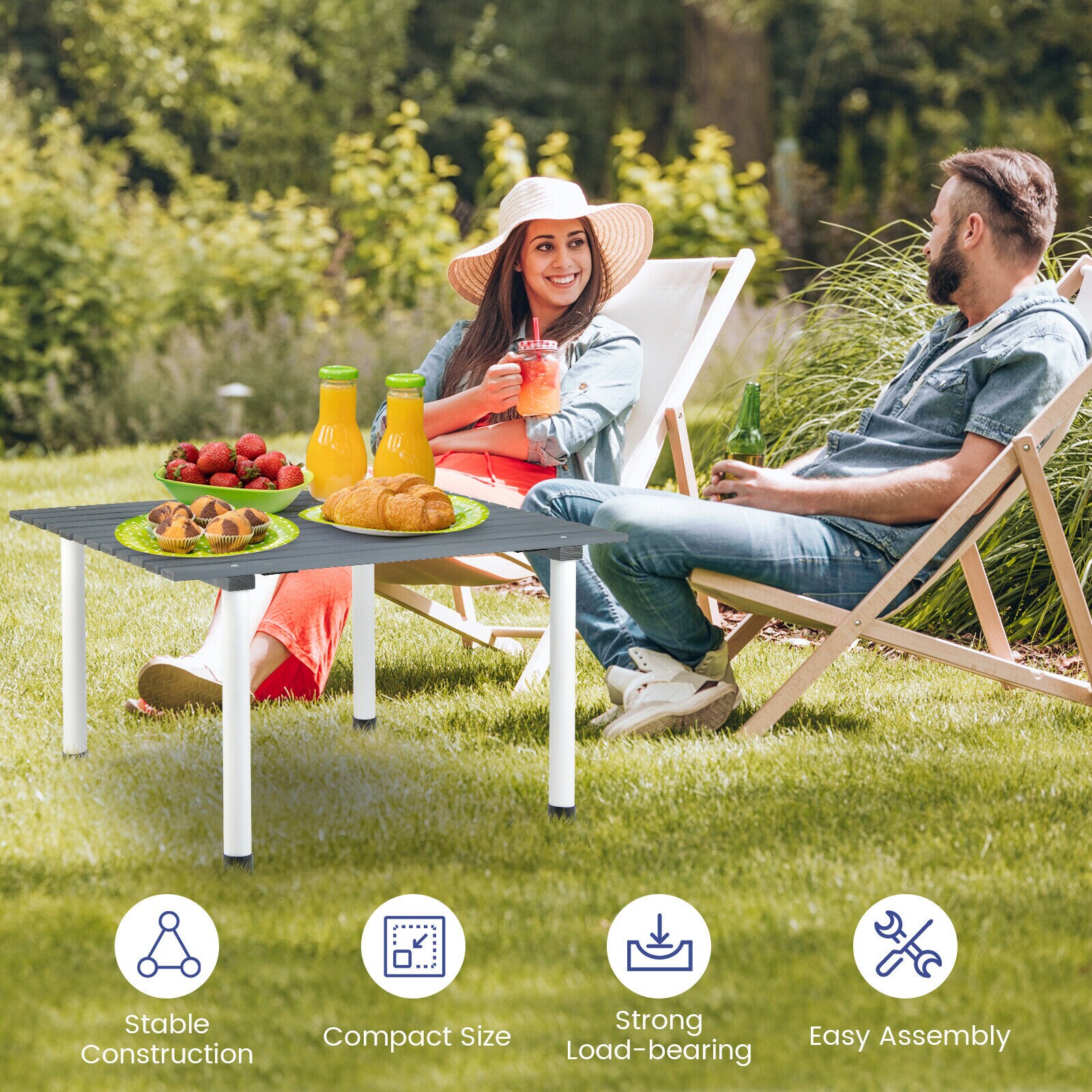 Slickblue D-CO-RG80901PN Picnic-Tables - View #4