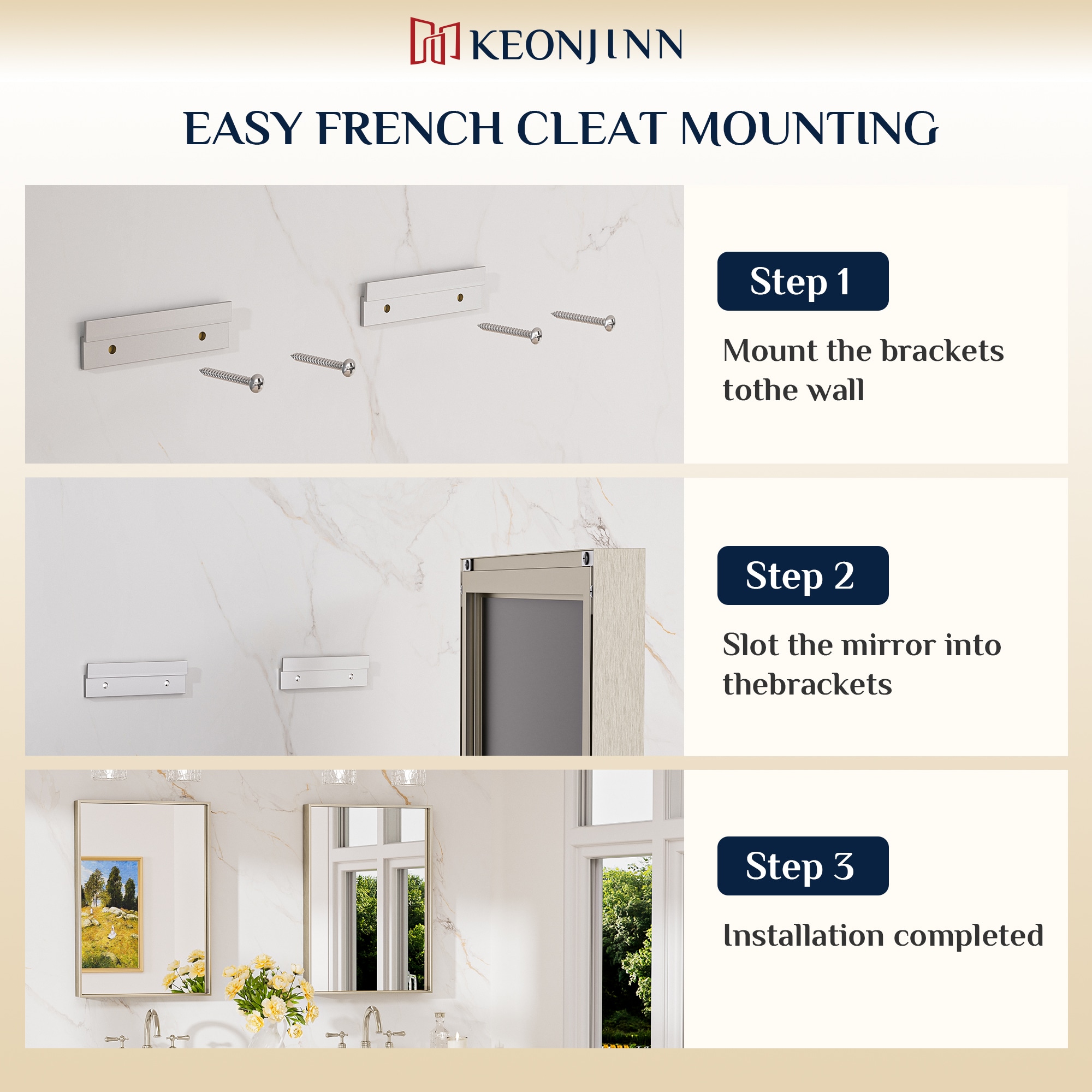 Keonjinn LW-JZ-JSKFJ-5576NI Decor-Mirrors - View #9
