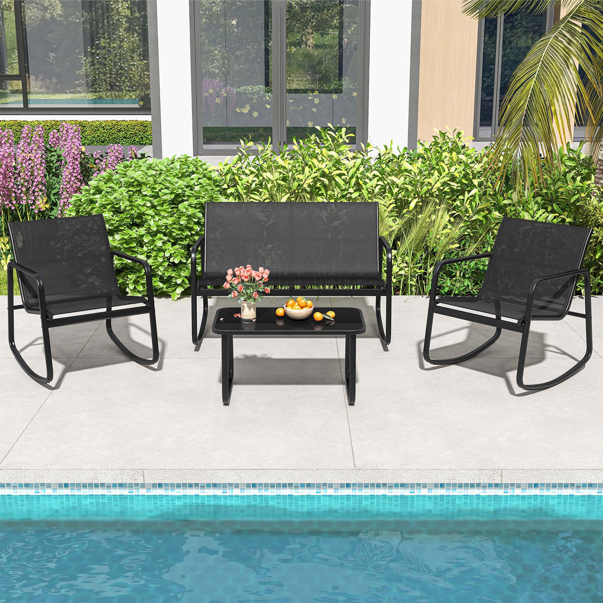 Costway HCST00703 Patio-Conversation-Sets - View #3