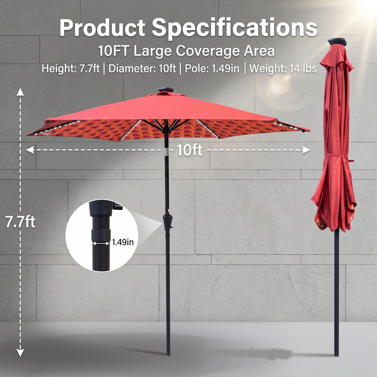 Loheer W656P406903 Umbrellas-2 - View #6