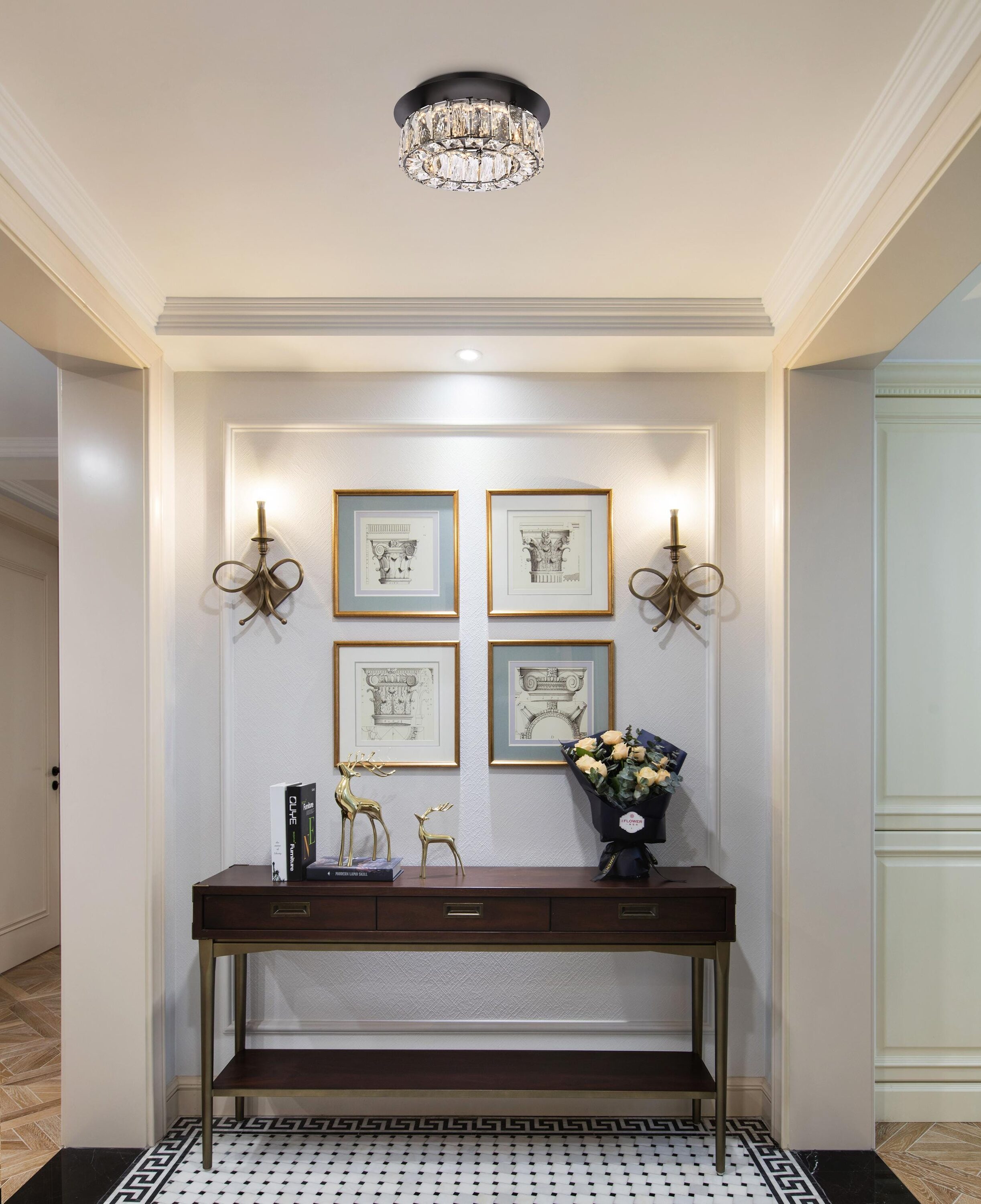 Elegant Decor HF10509F12BK flushmounts - View #8