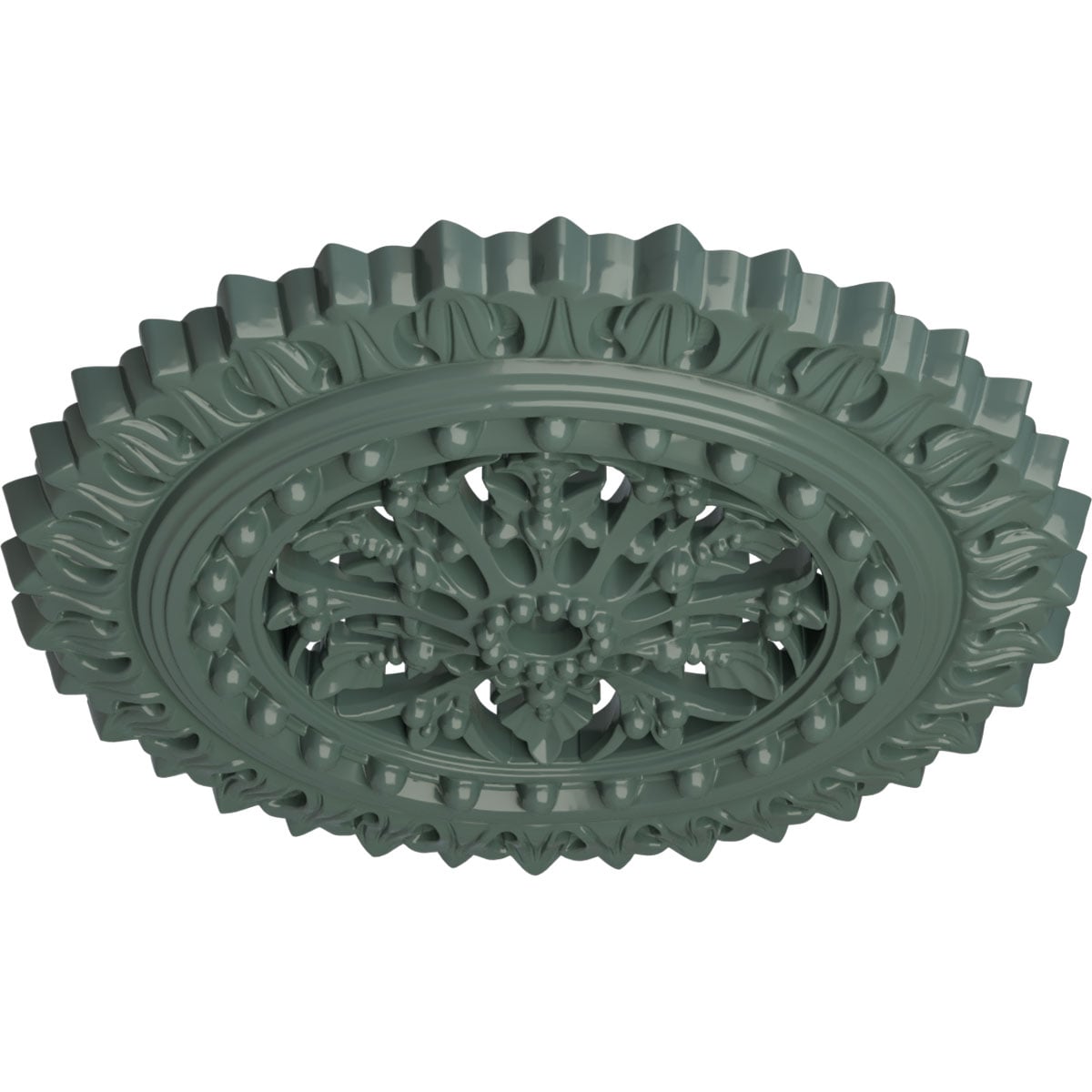 Ekena Millwork CM18SKCBF Ceiling-Medallions - View #2