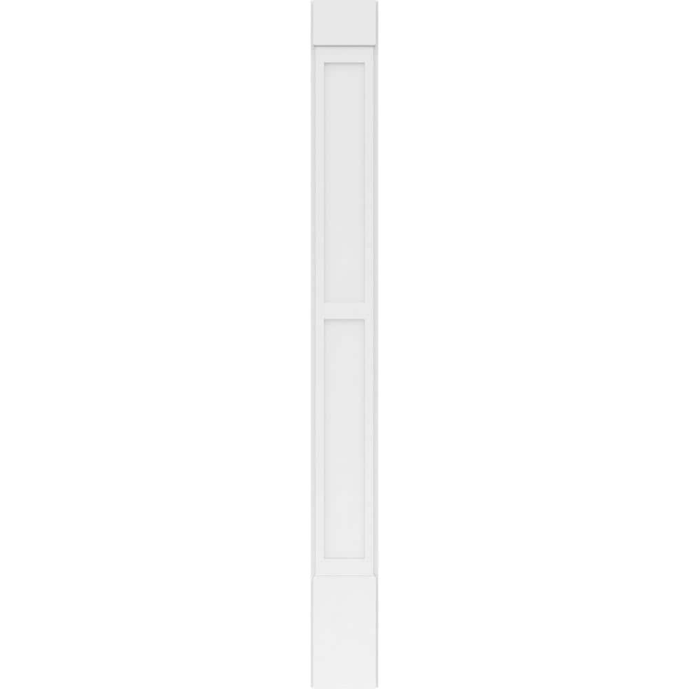 Ekena Millwork PILP10X102DFP01-2 Entry-Door-Casing-Accents - View #3