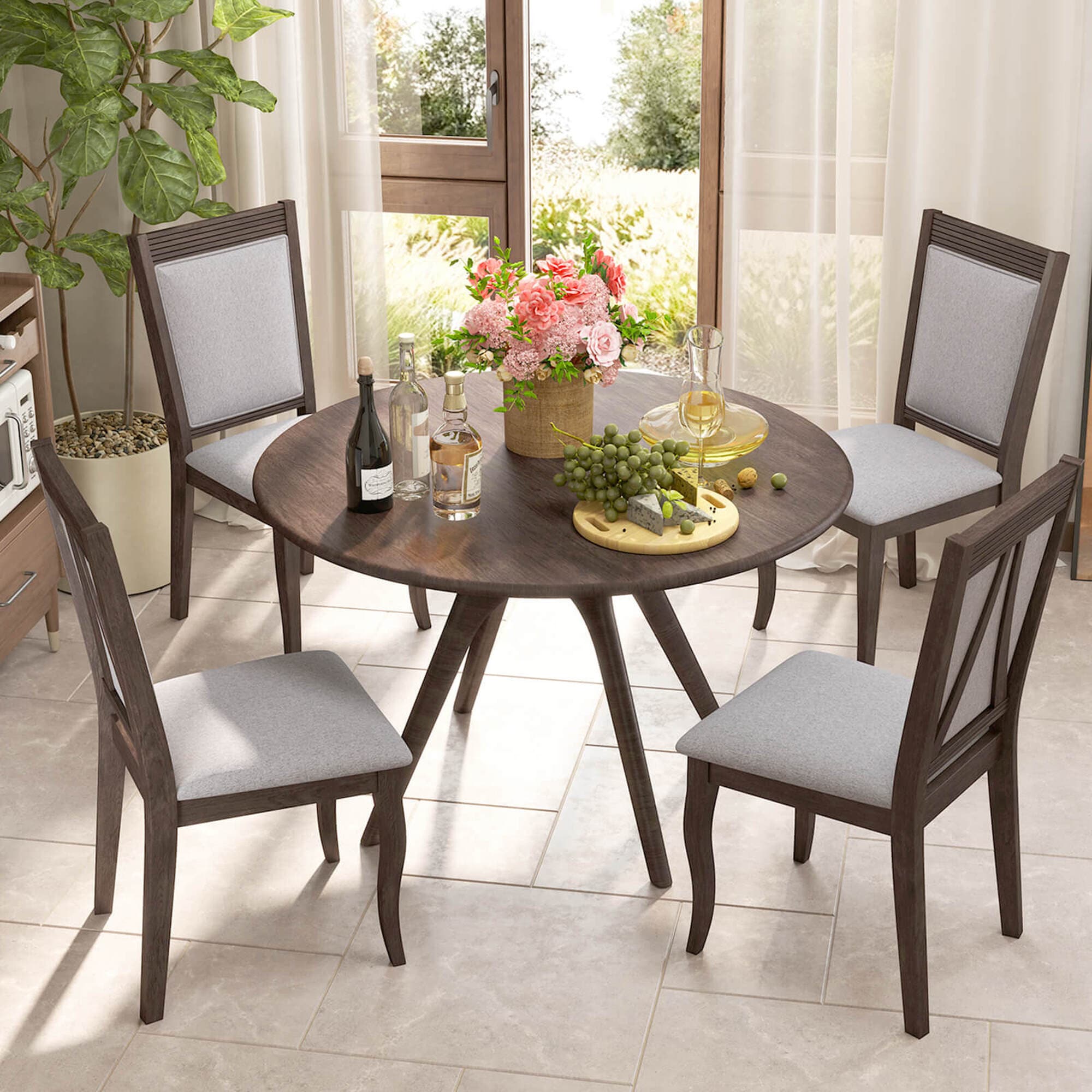Costway HCST04793 Dining-Chairs - View #8