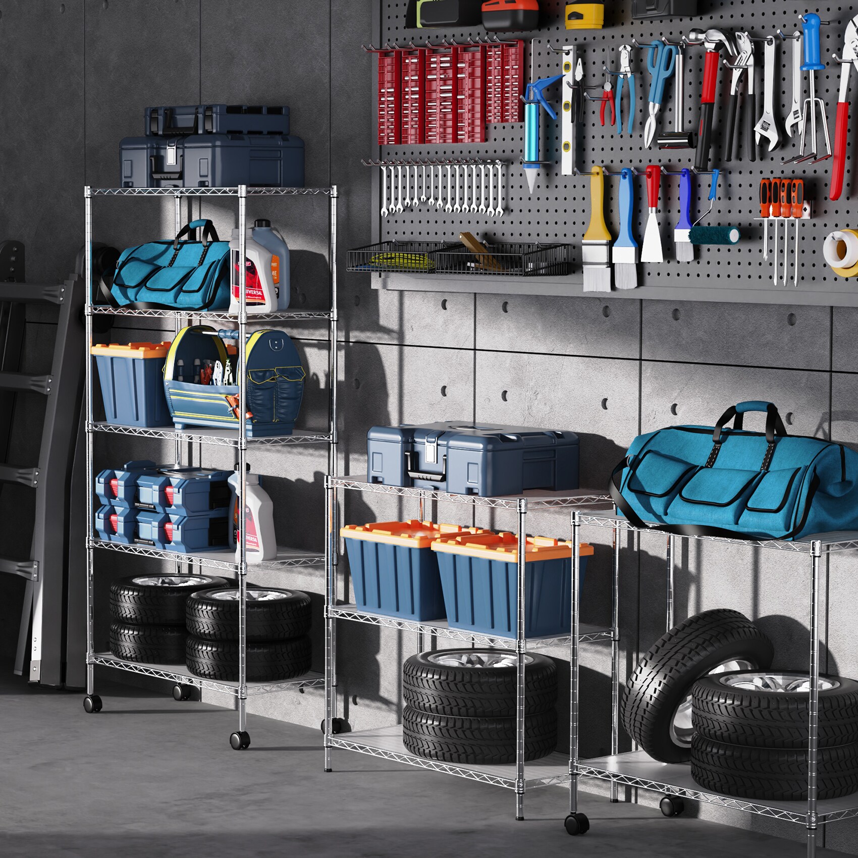 Kahomvis LIKE-QPS4-926 Free-Standing-Shelving - View #9